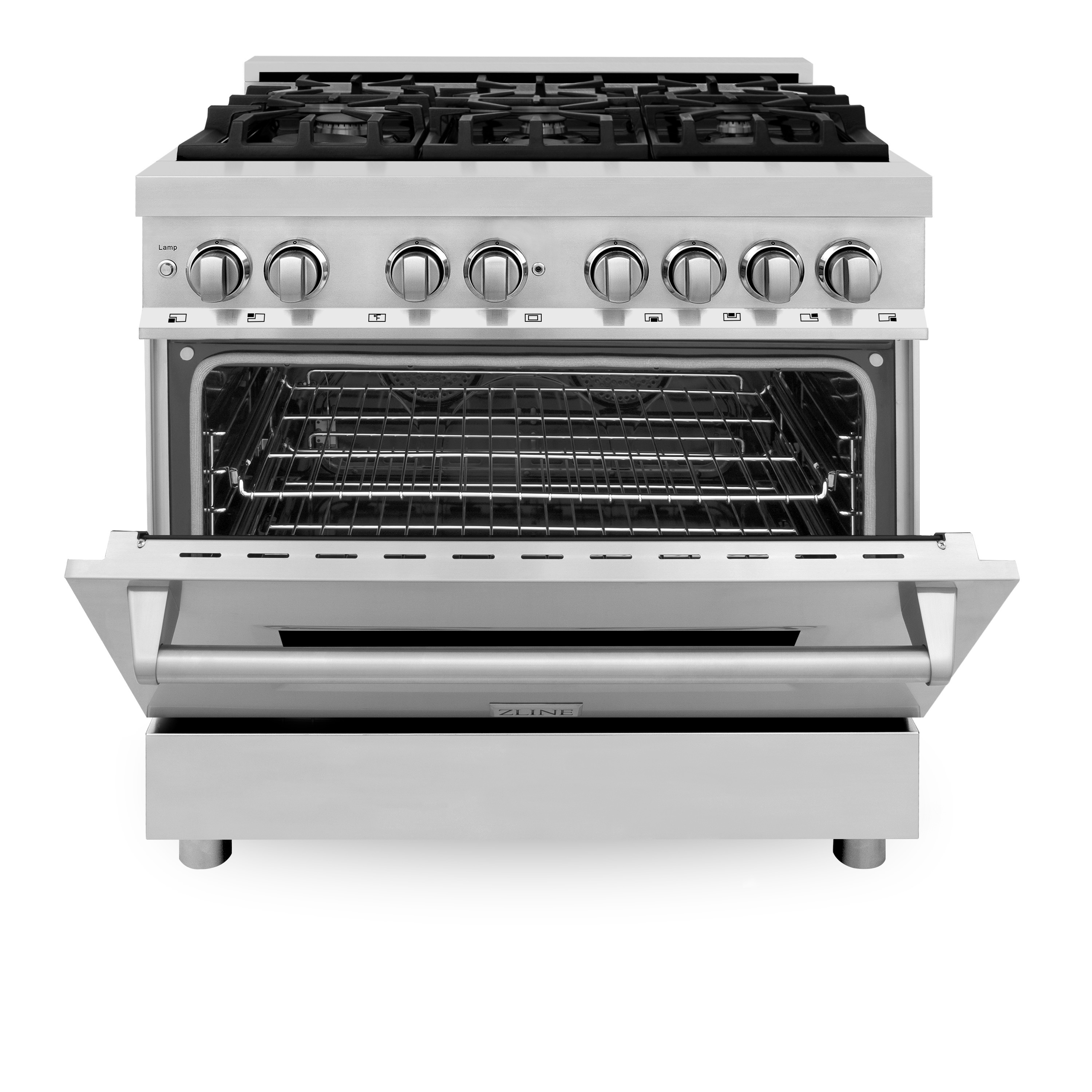 ZLINE KITCHEN & BATH RA36 Dual-Fuel-Ranges - View #5