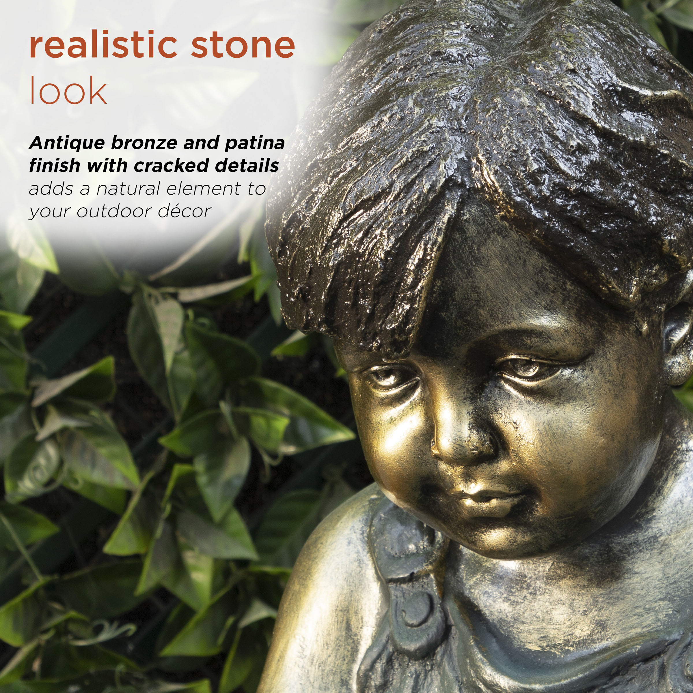 Alpine Corporation GXT270 Garden-Statue - View #8