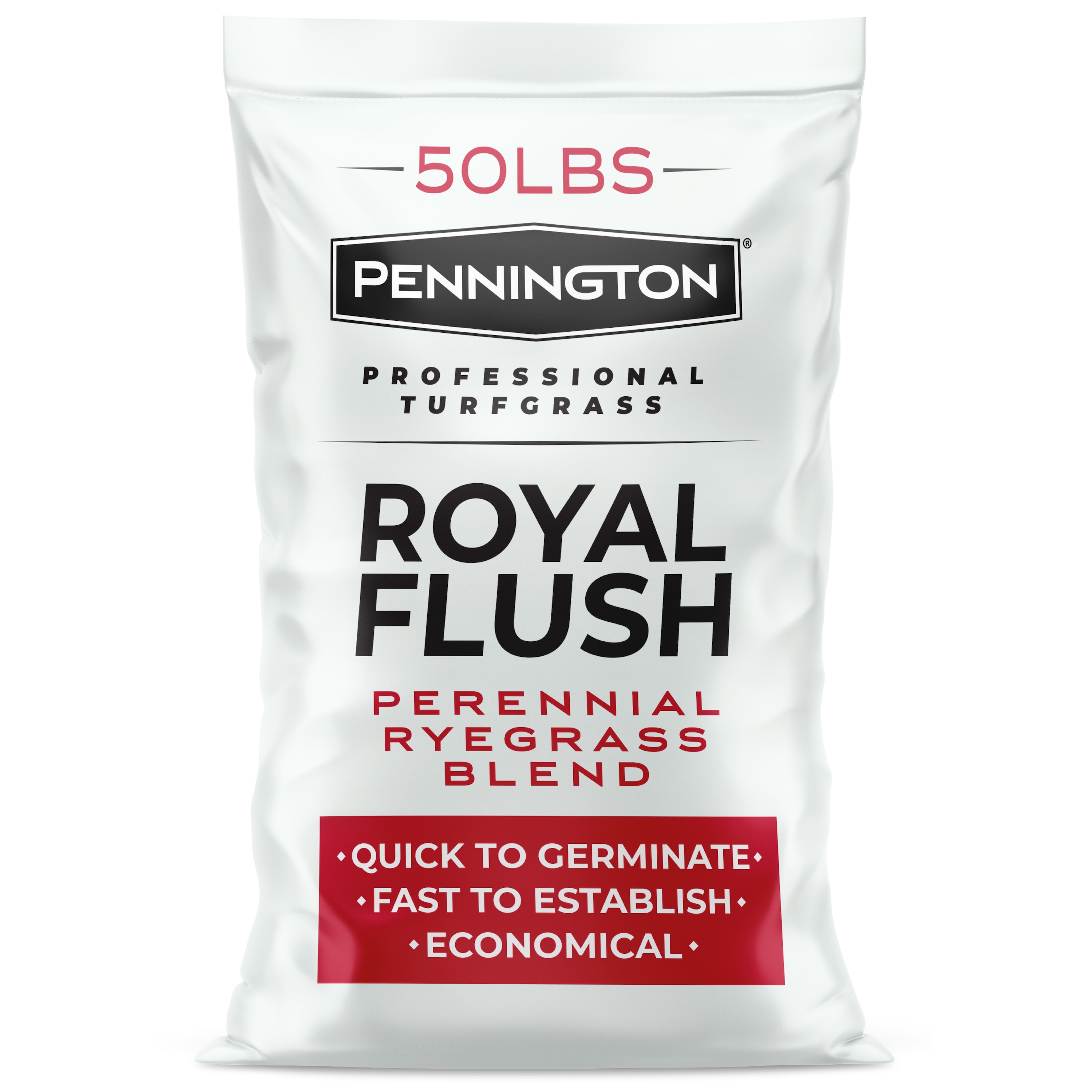 Pennington 100082690 Royal Flush 50-lb Perennial ryegrass Grass Seed