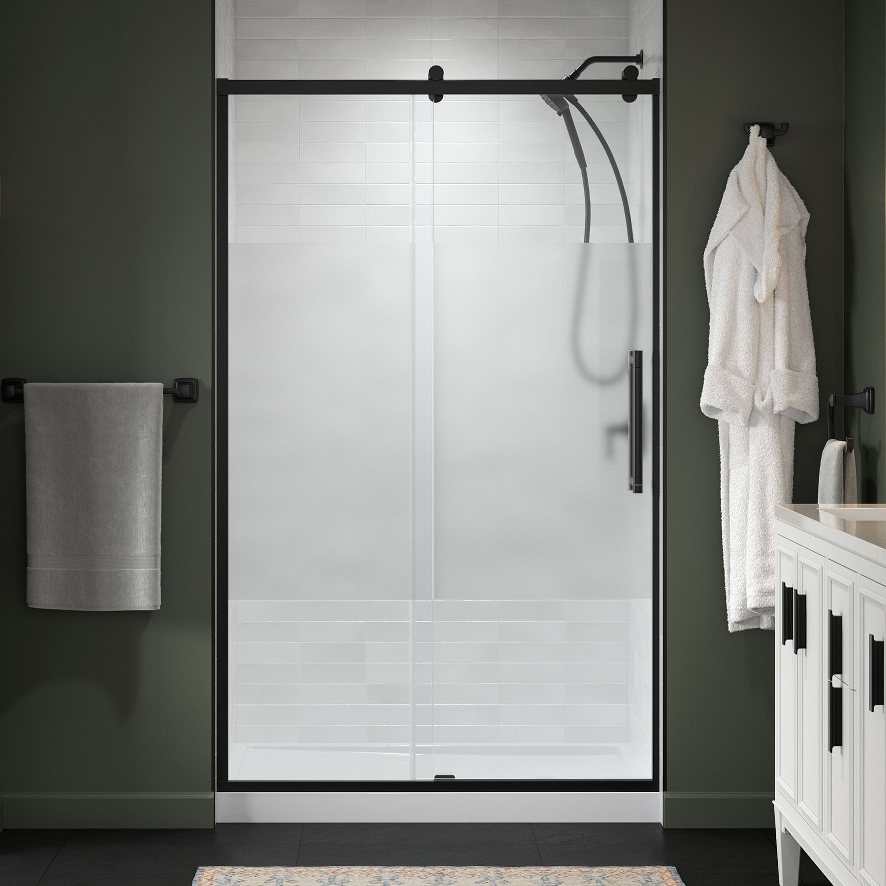 KOHLER 702472-8G81-BL Shower-Doors - View #3