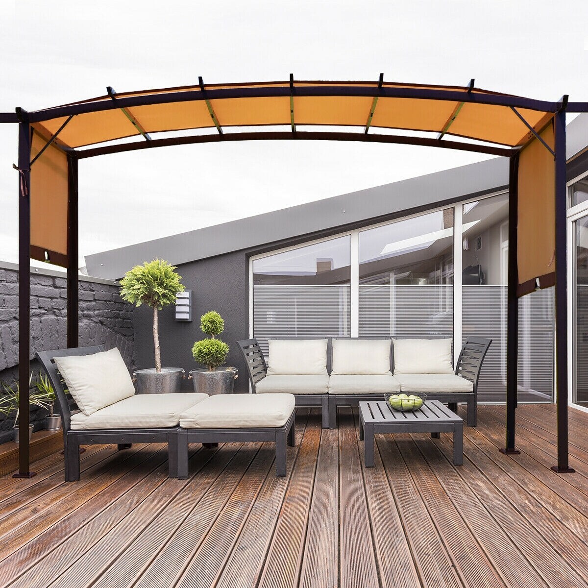 Slickblue D-CO-+8433PO Wood-Resin-Gazebos - View #7