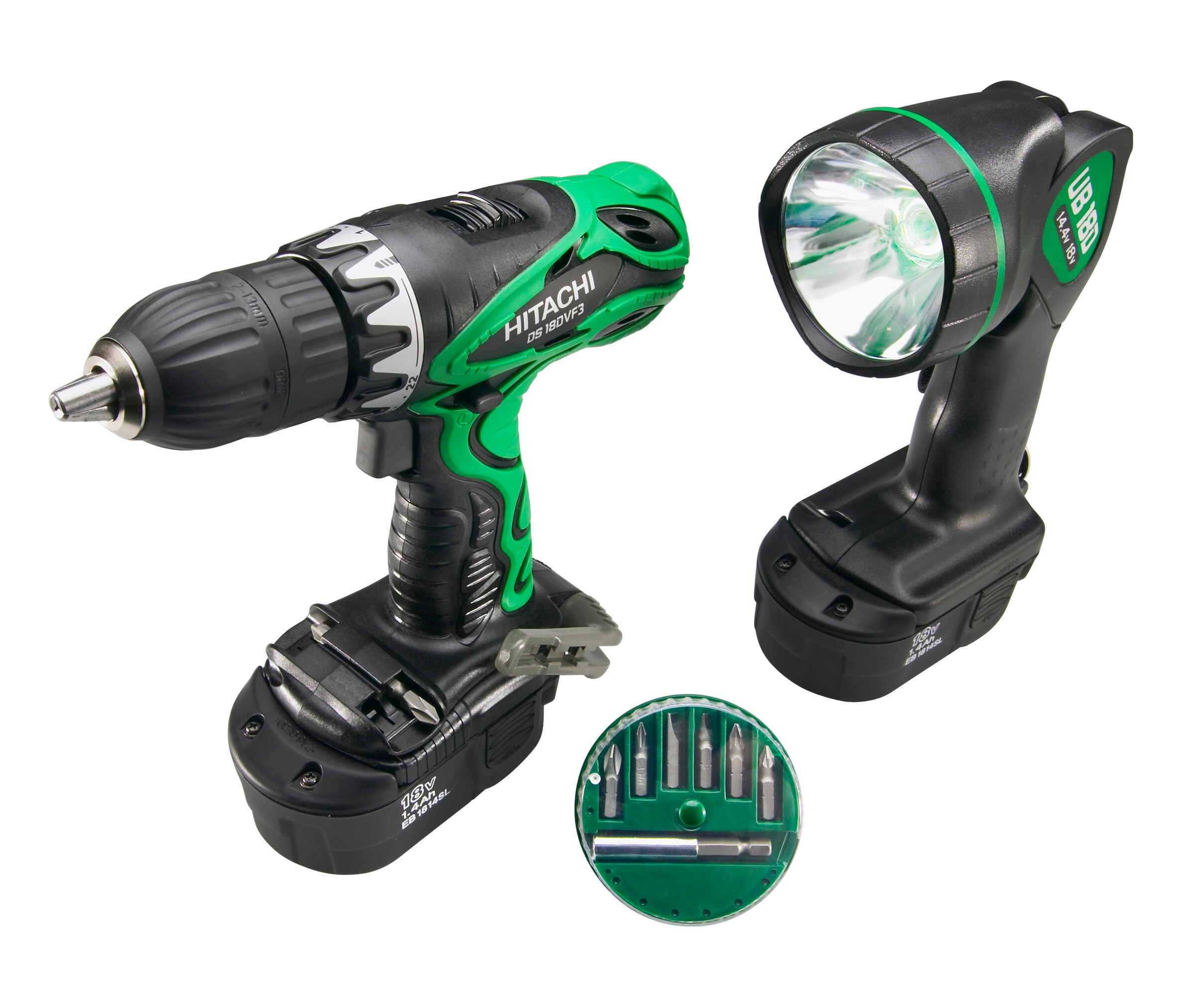 Hitachi DS18DVF3 Combo-Kits - View #8