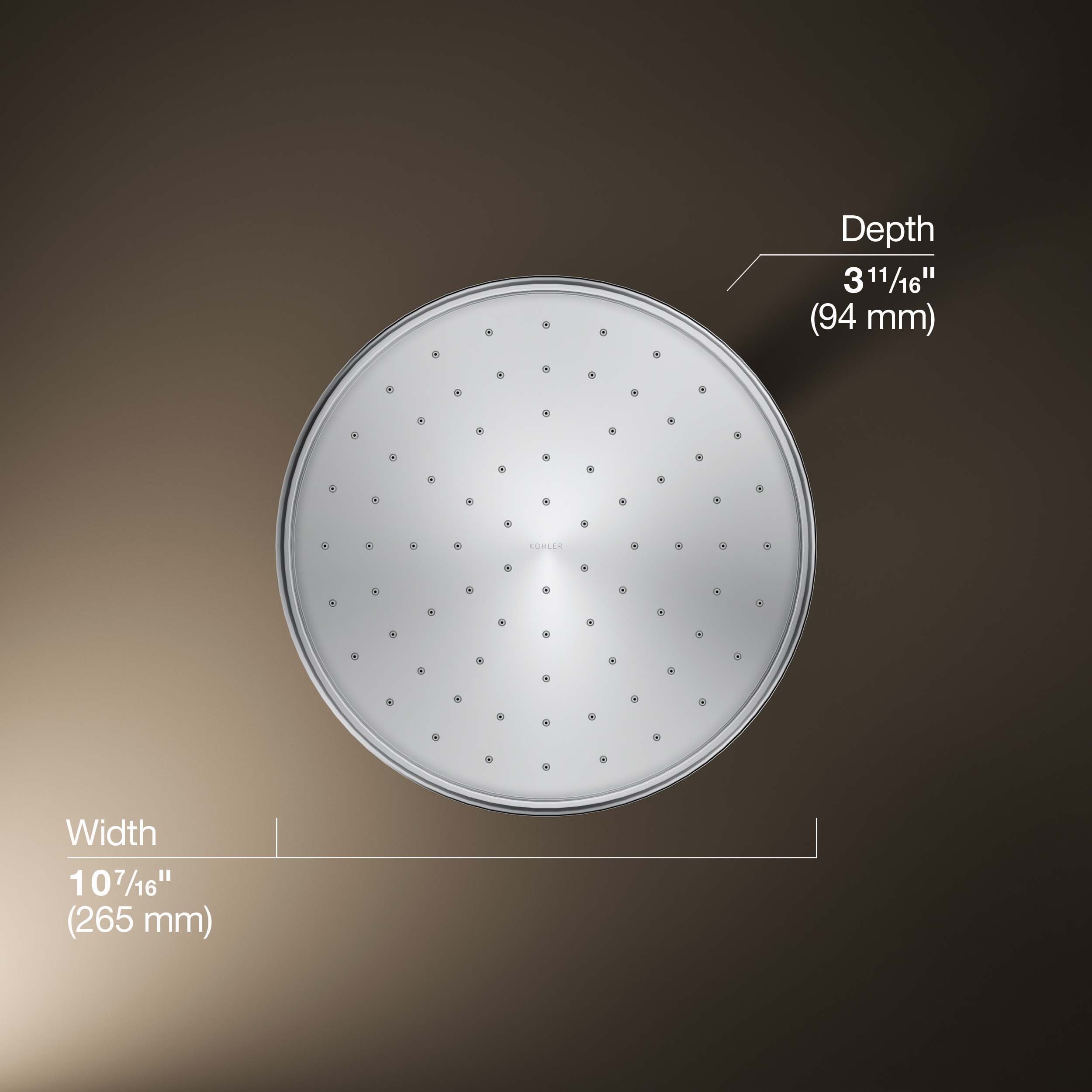 KOHLER 13693-CP Fixed-Showerhead - View #10