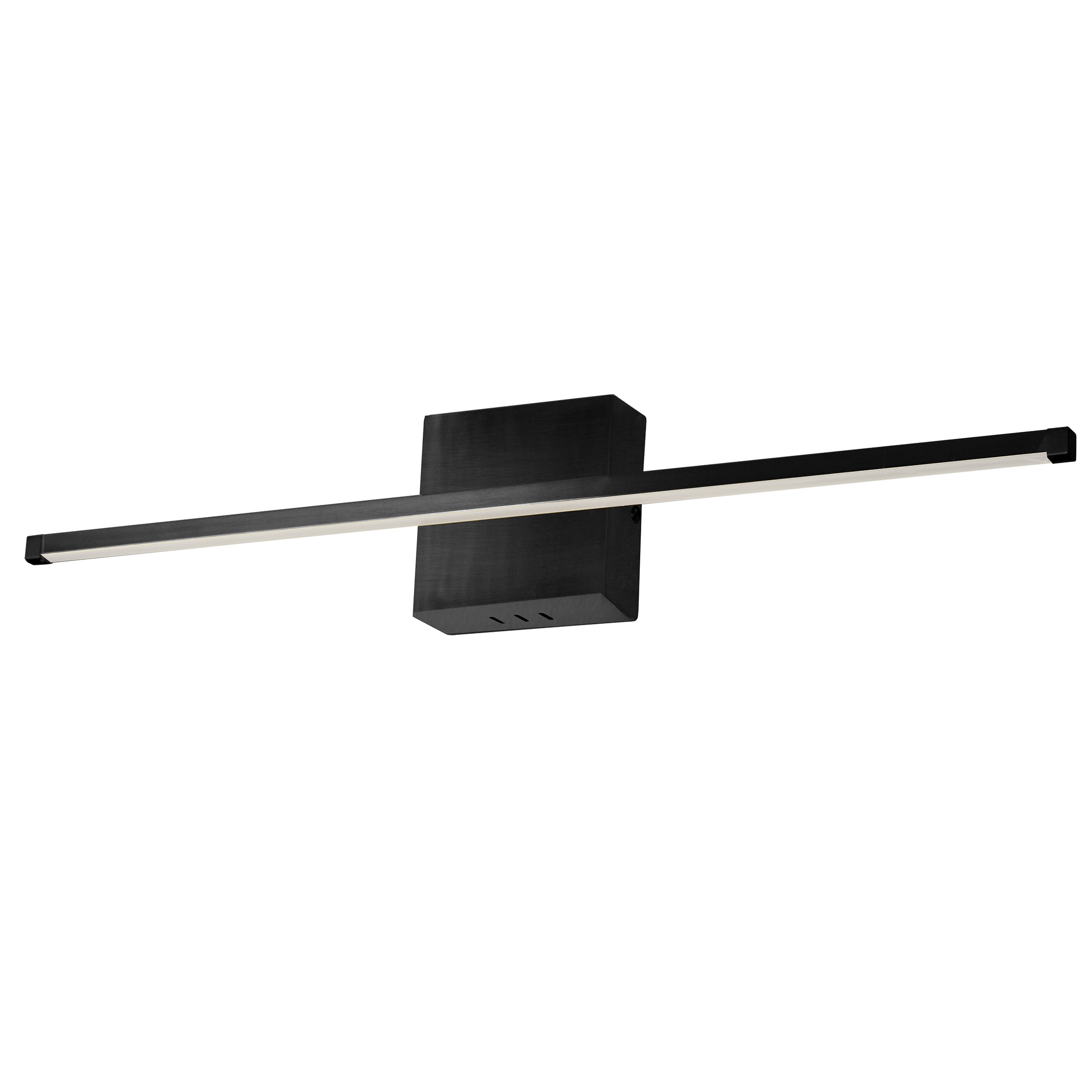 Dainolite ARY-3630LEDW-MB Array 36-in W 1 -Light Matte Black Integrated LED Wall Sconce
