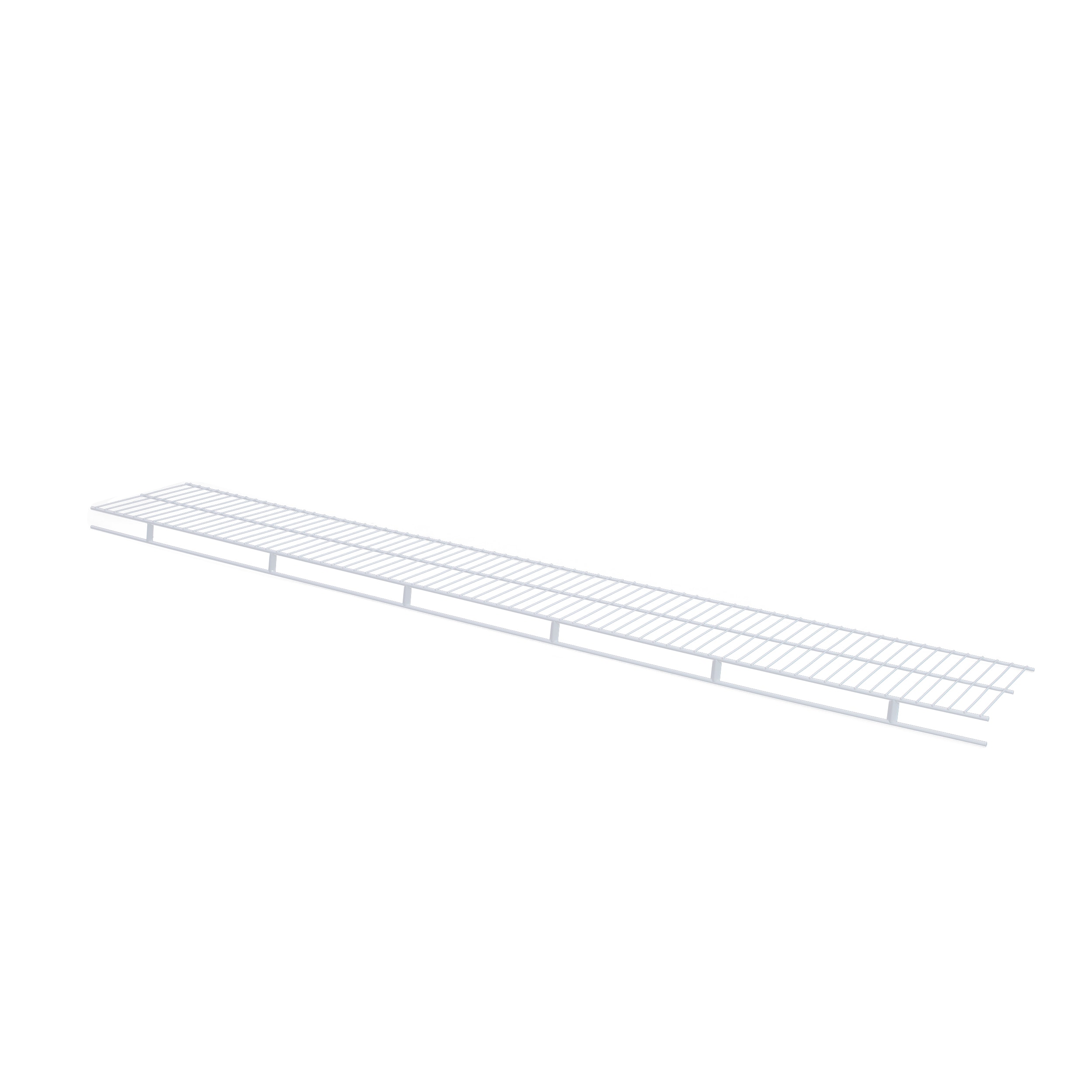 Project Source Wire Shelve And Rod 6-ft X 12-in White Universal Wire 