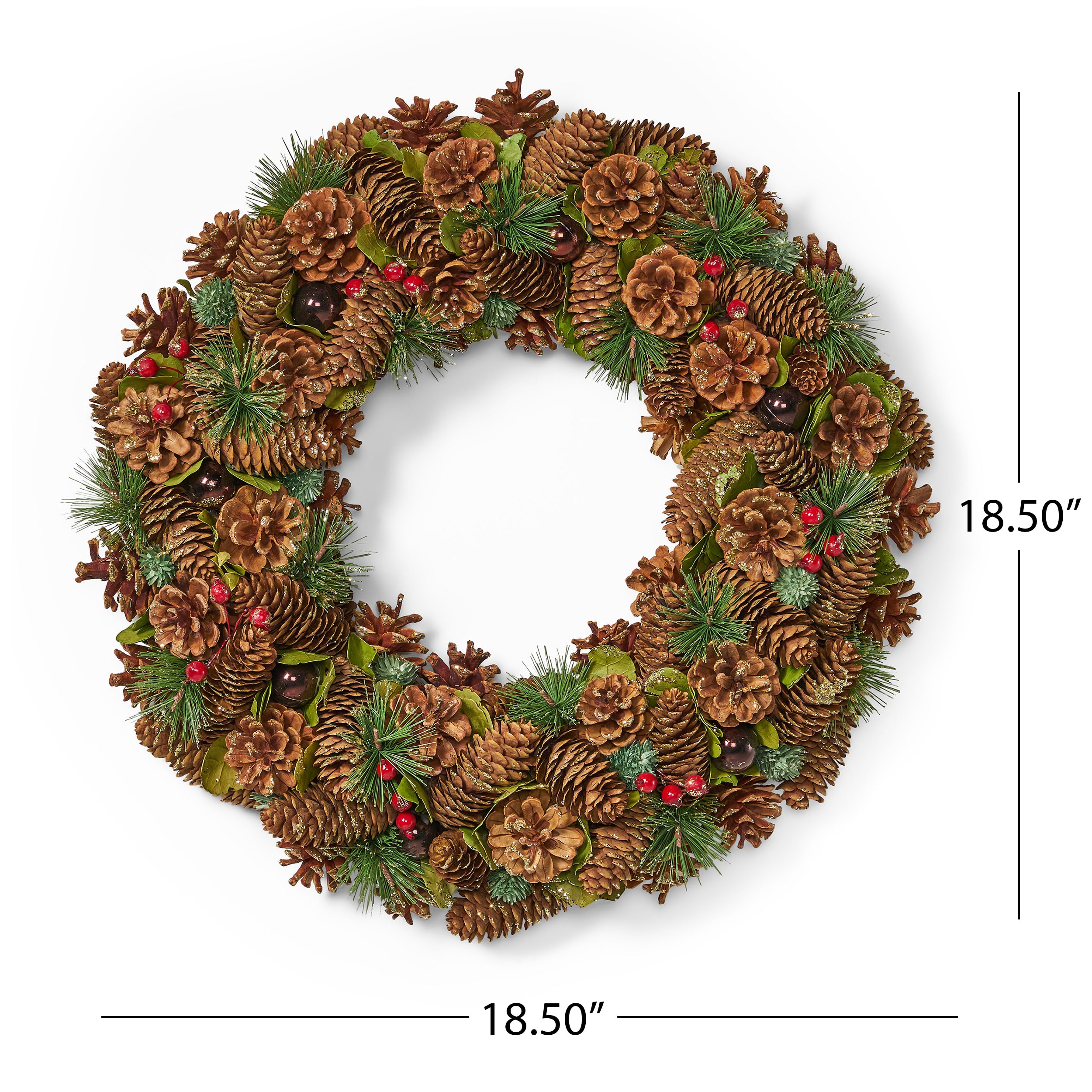 AAZJ NBC-CM70571 Artificial-Christmas-Wreaths - View #5