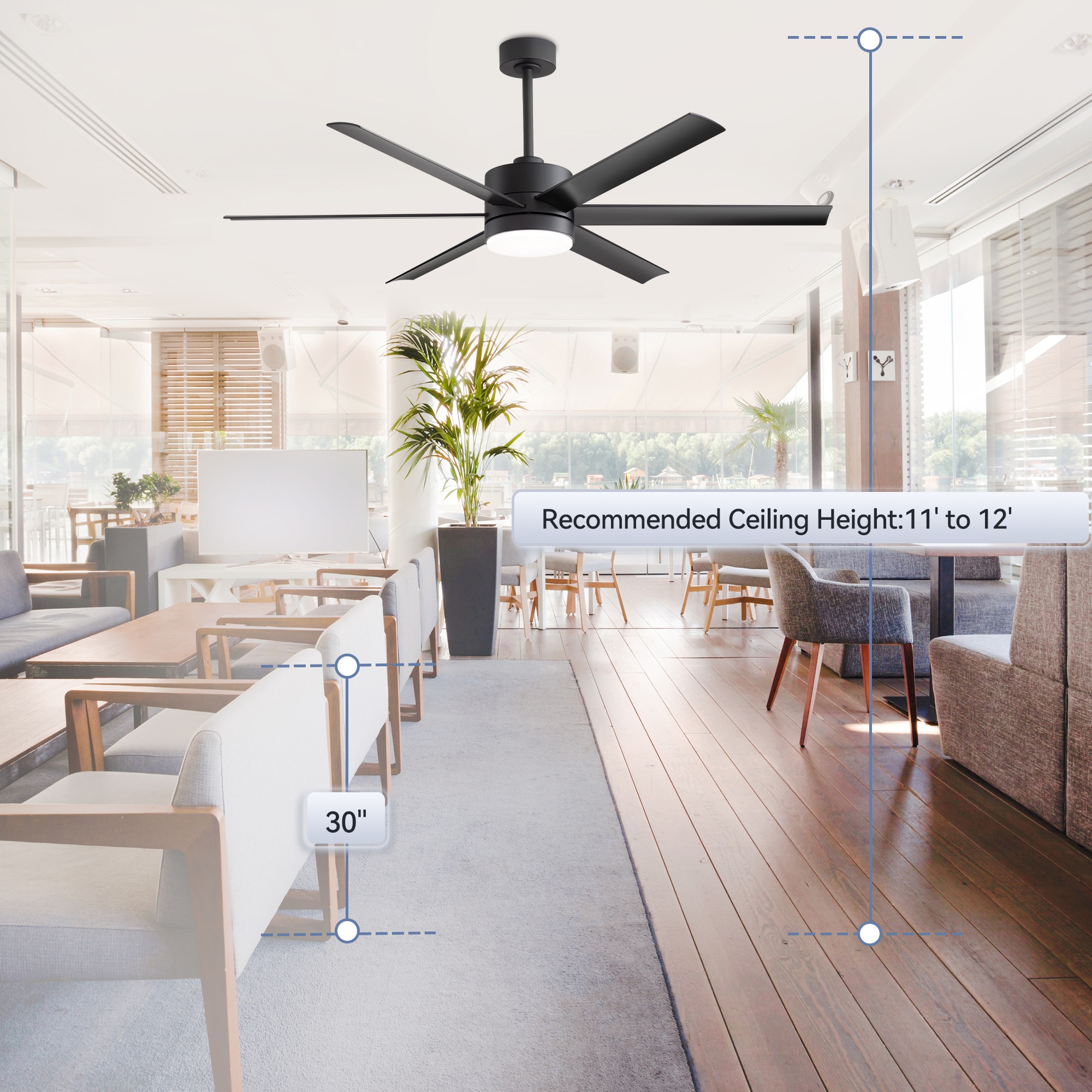 Breezary 23005-SN Ceiling-Fans - View #11