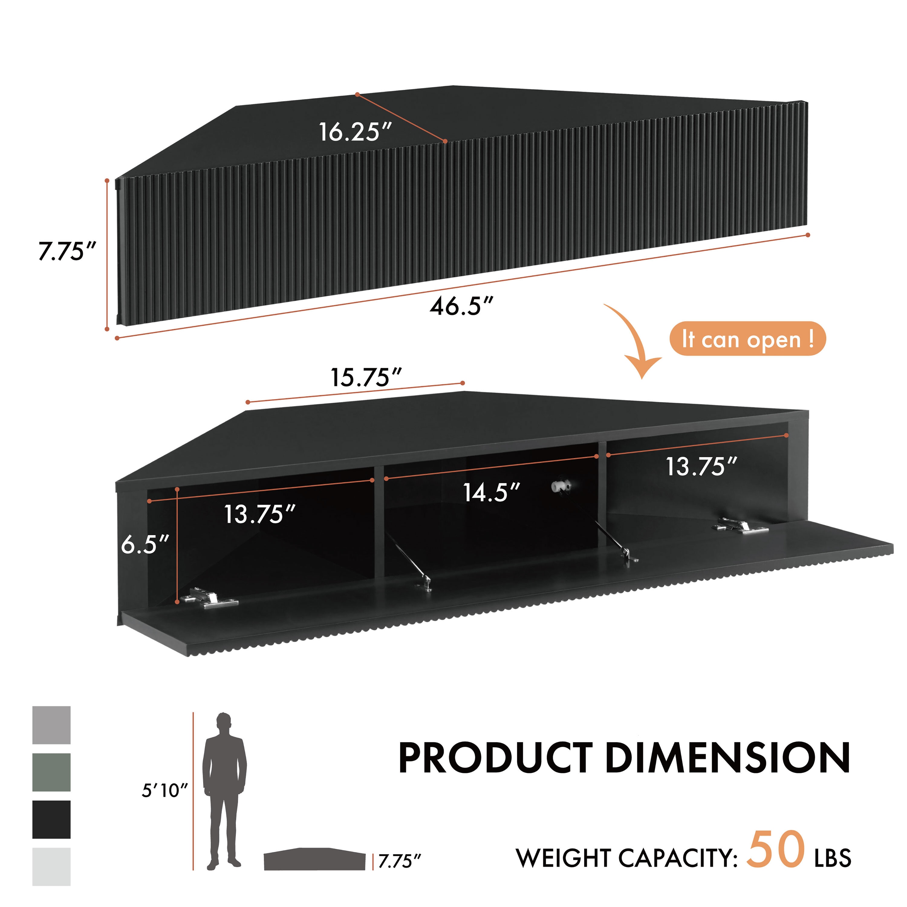 Furniture of America IDI-233222 Tv-Stands - View #3