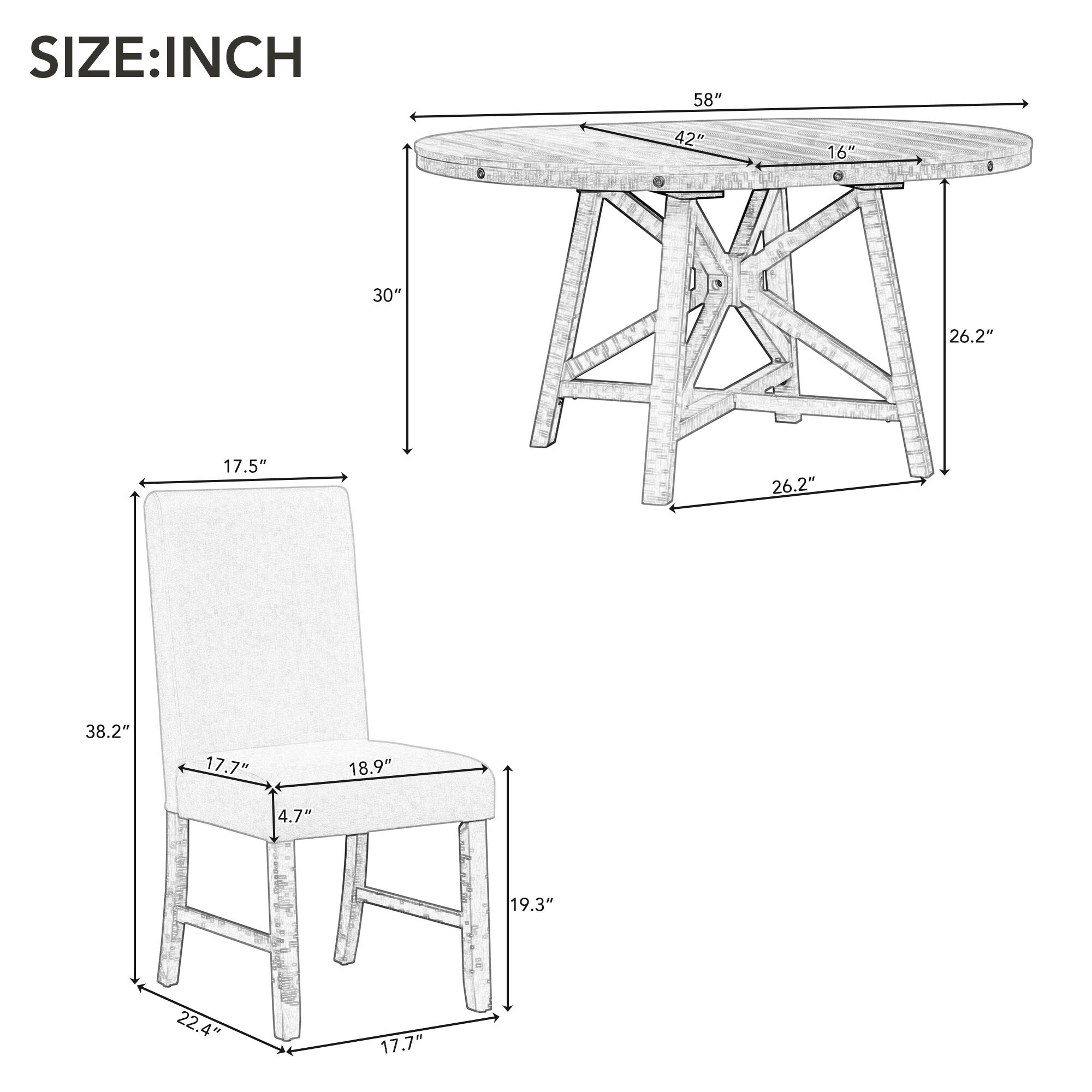 Bayfeve BF-ST110D-IN Dining-Sets - View #5