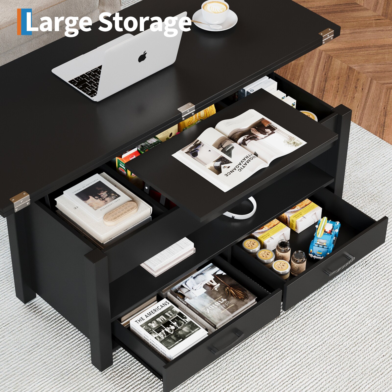 Aoile 09STJKWSRY-HXYY-988 Coffee-Tables - View #3