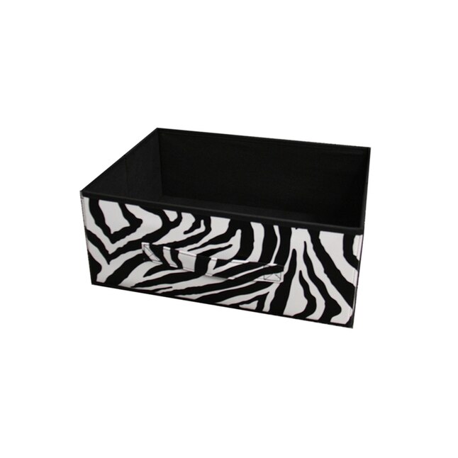 ORE International 6 Compartment 6 Drawers Zebra Print Wheeled Metal Cart ORE International 6 Compartment 6 Drawers Zebra Print Wheeled Metal Cart