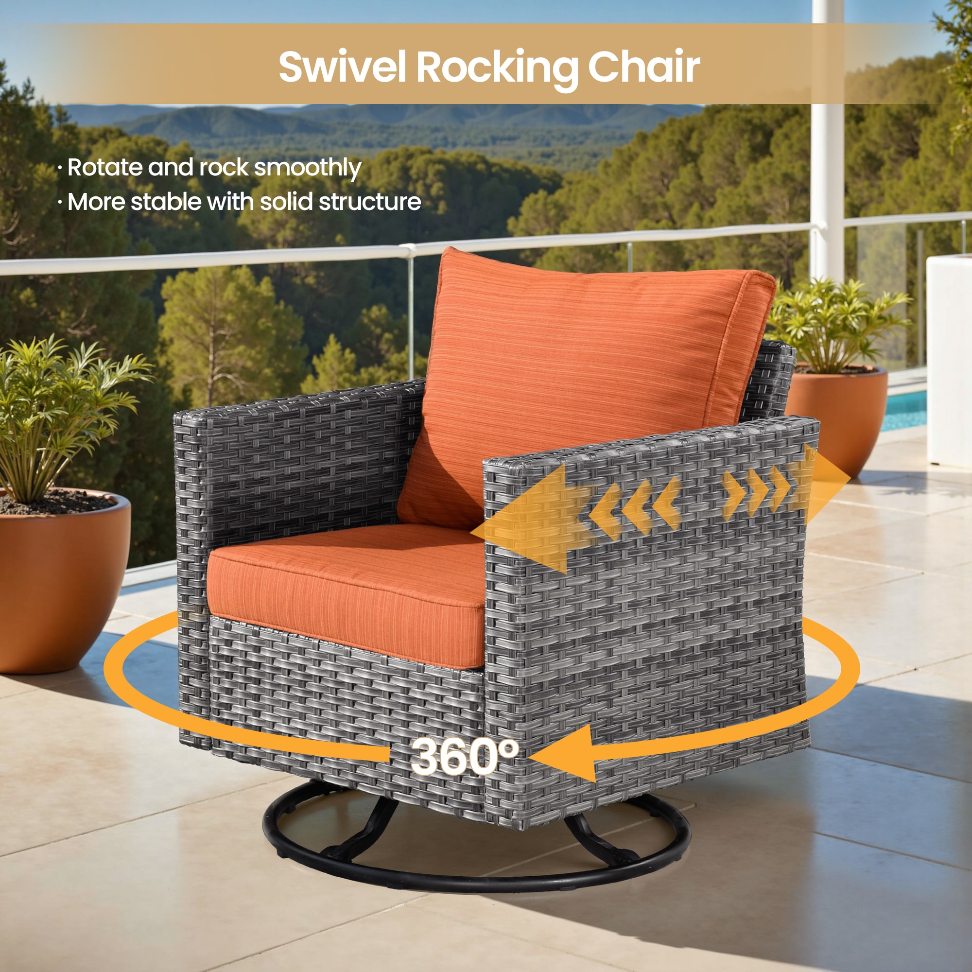 Pouuin SCFPGRSHOP800-10 Patio-Sofas-Daybeds - View #5