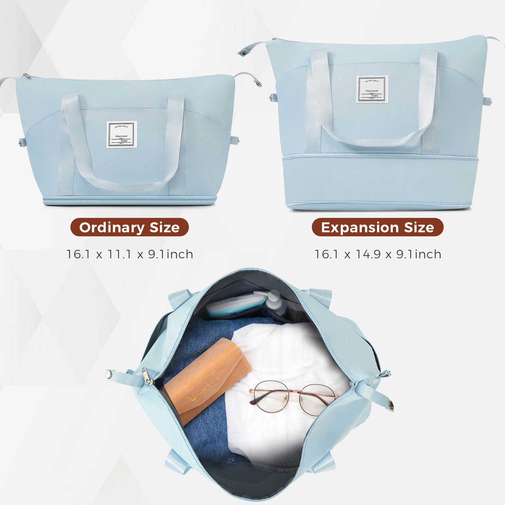 SINOFURN SYD9600001BL Luggage-And-Luggage-Sets - View #7