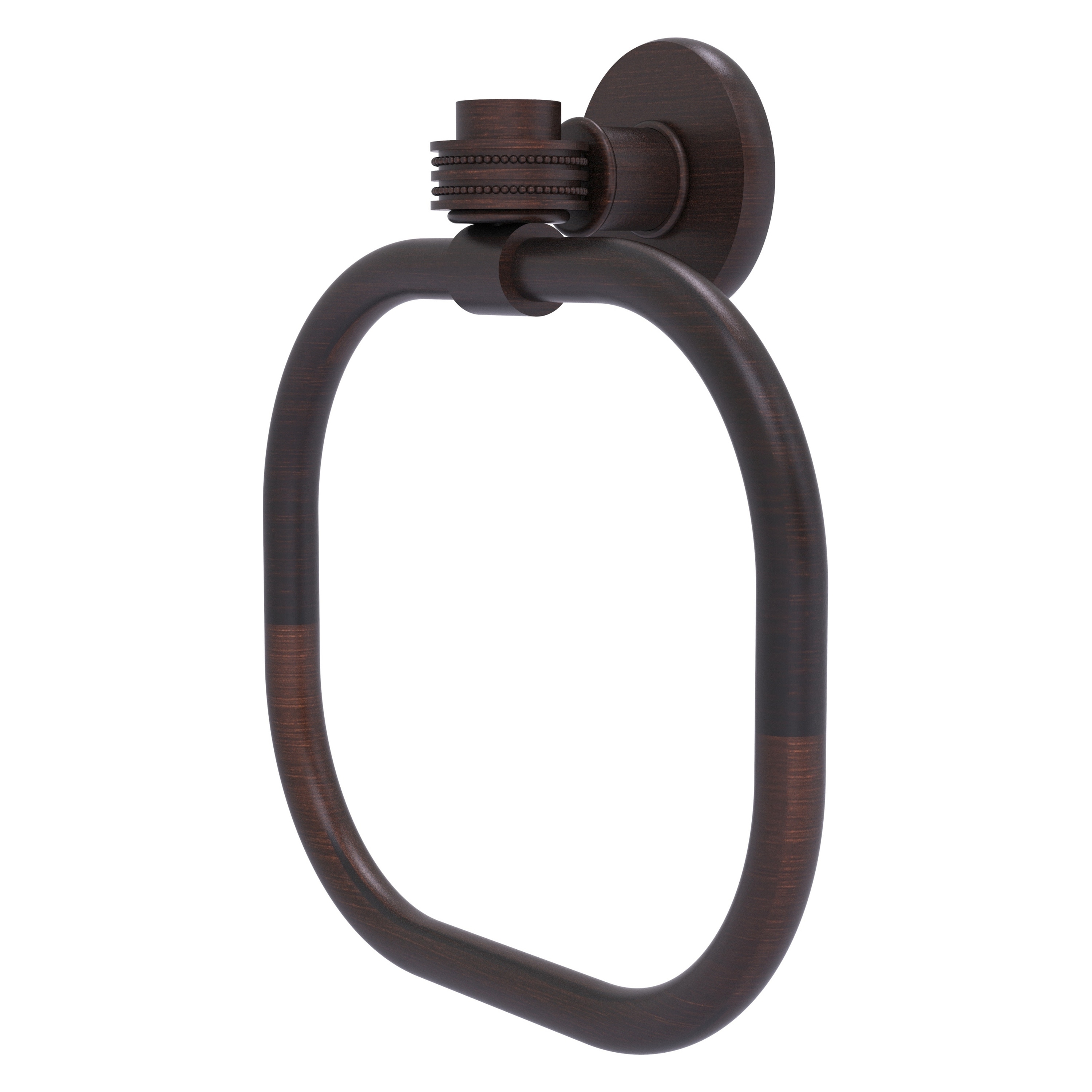 Allied Brass 2016D-VB Continental Venetian Bronze Wall mount Single Towel Ring