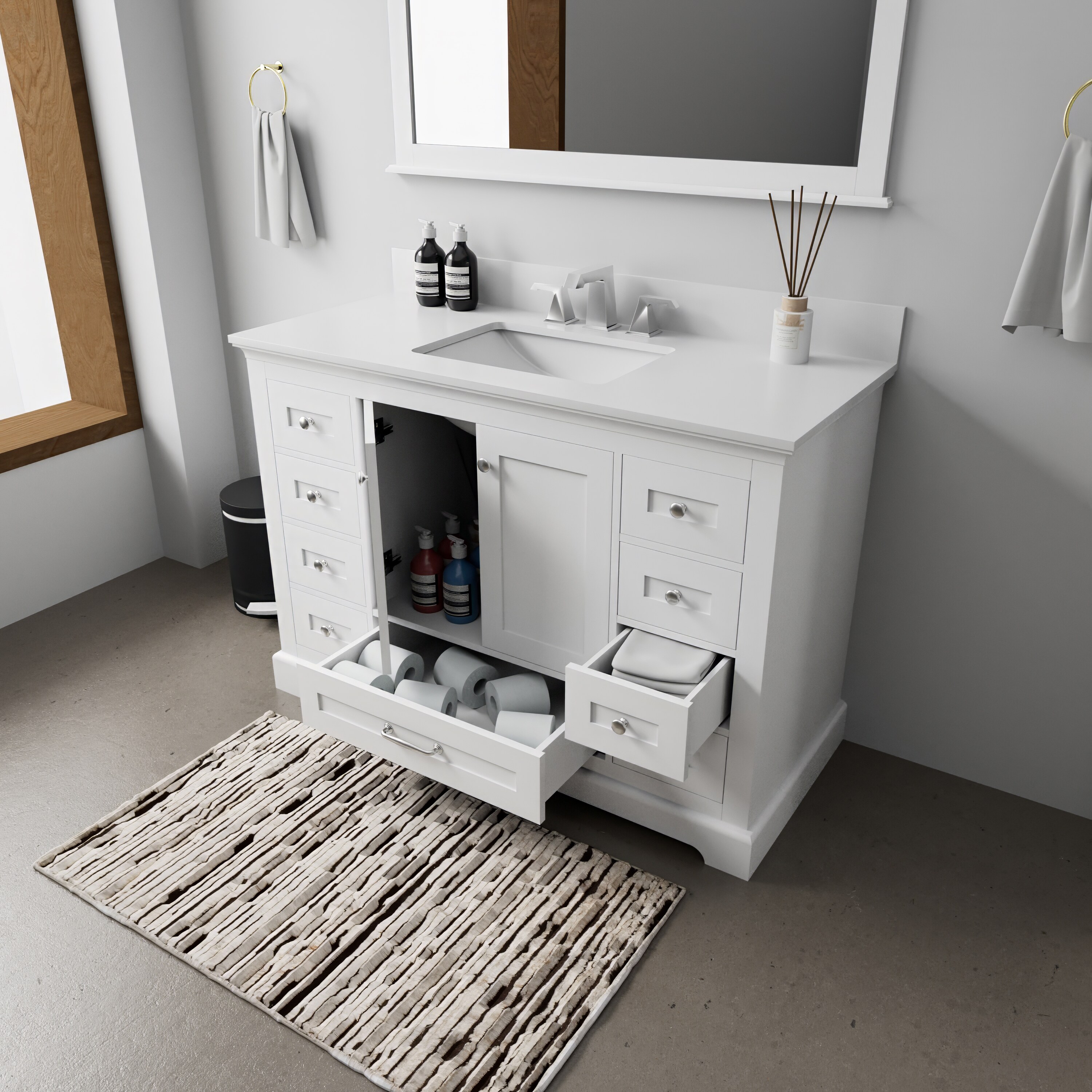 Lexora LVD48SA311 Bath-Vanity-Combo - View #5