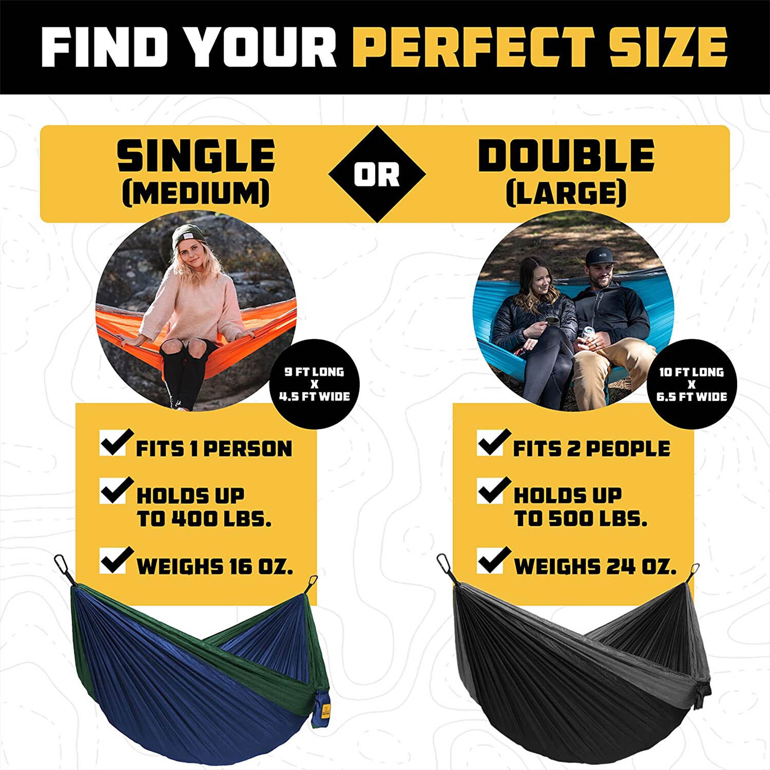 Wise Owl Outfitters 313789 hammocks - View #2