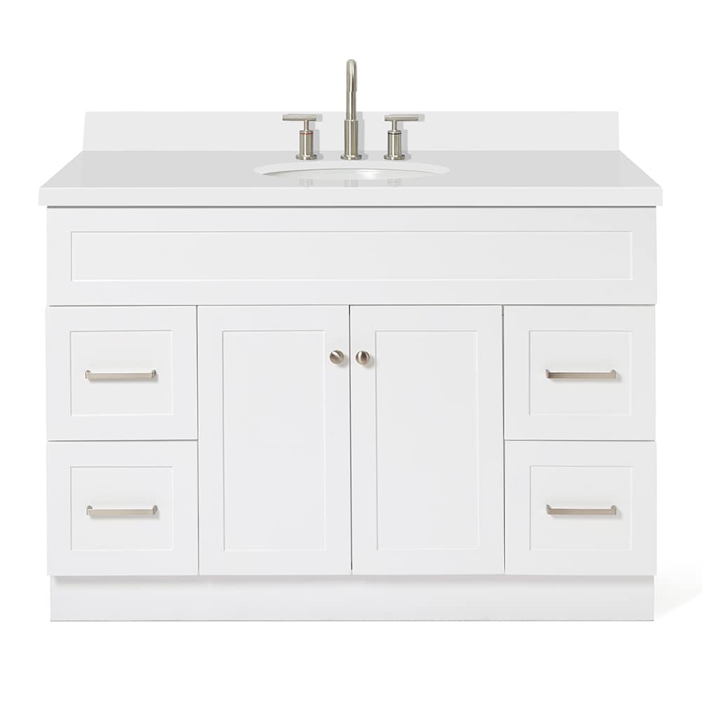ARIEL F049SWQOVOWHT Bath-Vanity-Combo - View #2