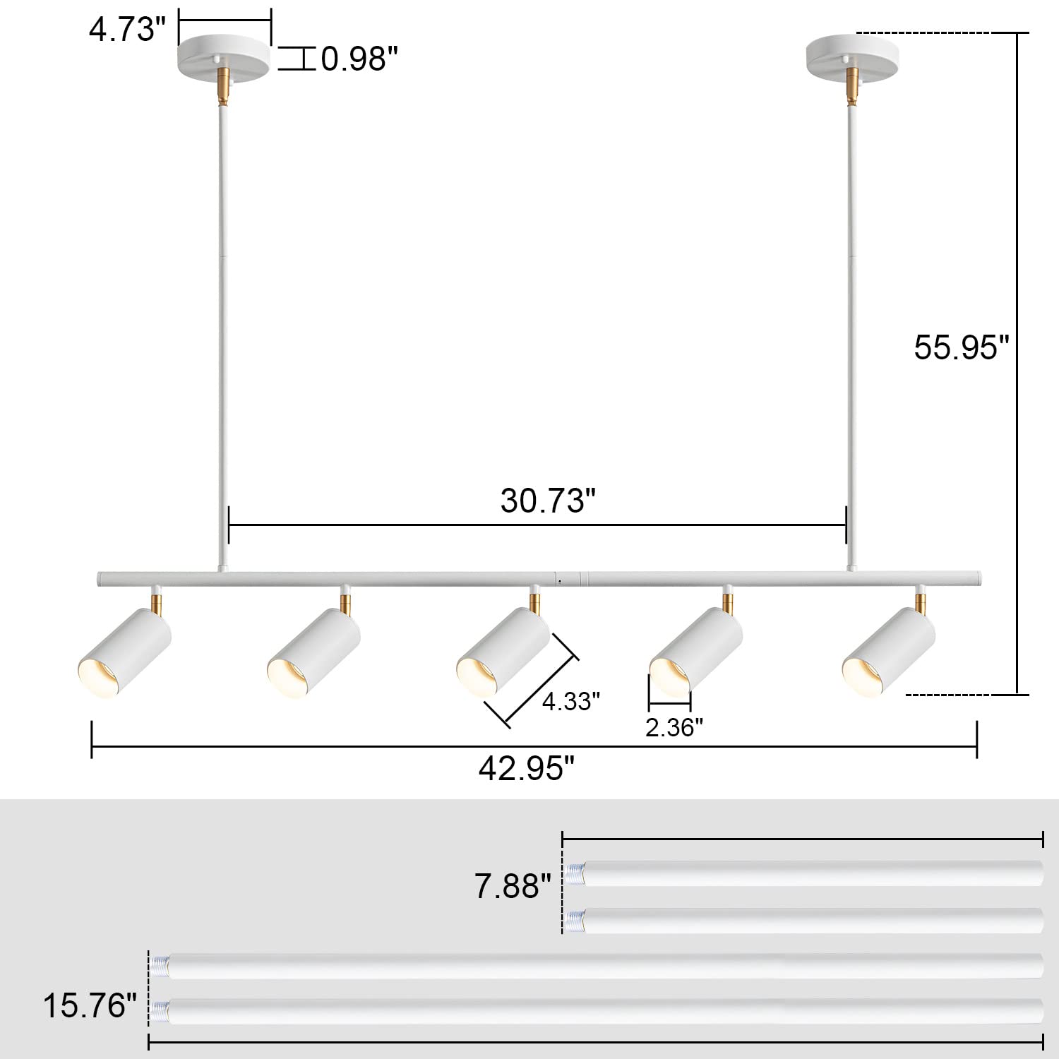 Yichuhaoxi LYI0713Y018 Fixed-Track-Lighting - View #4