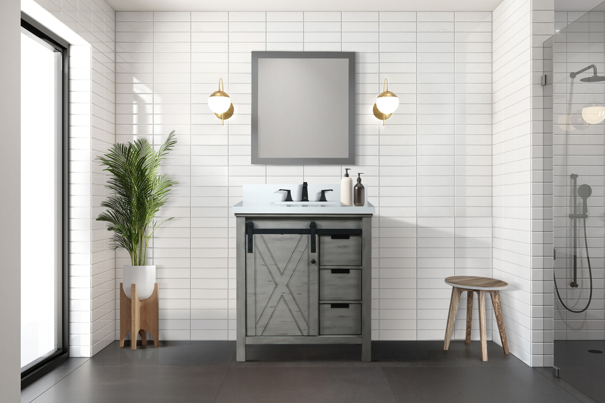 Lexora LVM30SH311 Bath-Vanity-Combo - View #10