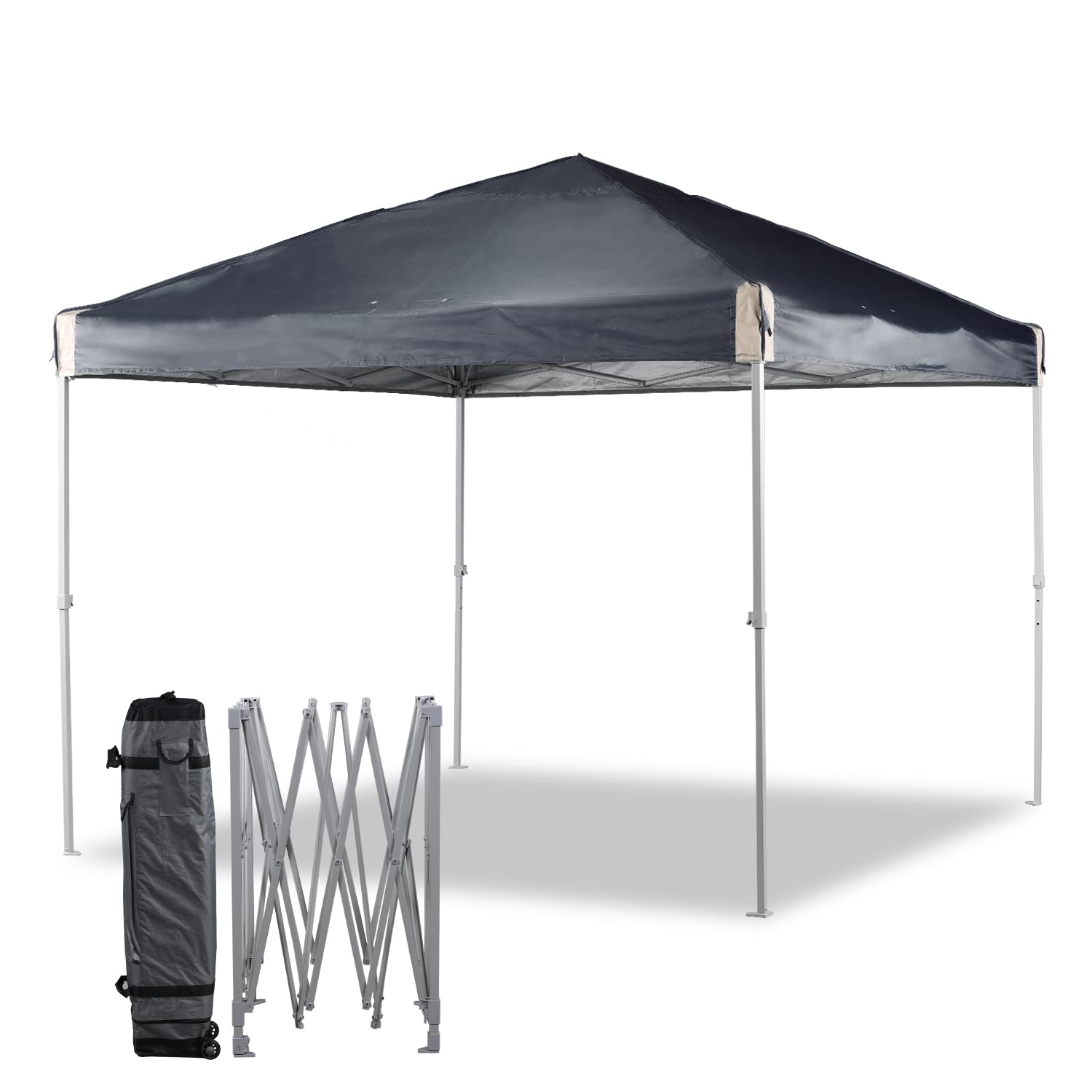 Aoodor A153-PBKDR 11.81-Feet x 11.81-Feet Rectangle Black Pop-up canopy