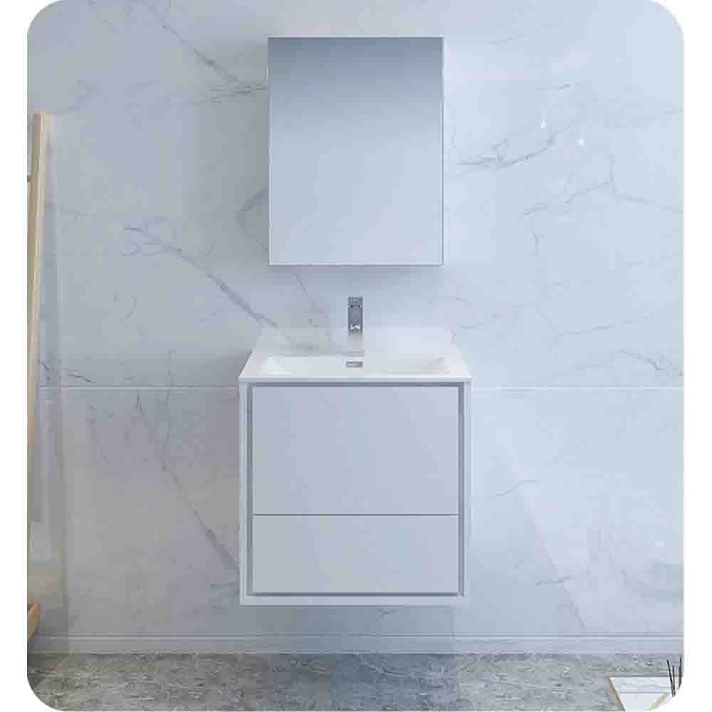 Fresca FCB9224WH-I Bath-Vanity-Combo - View #9