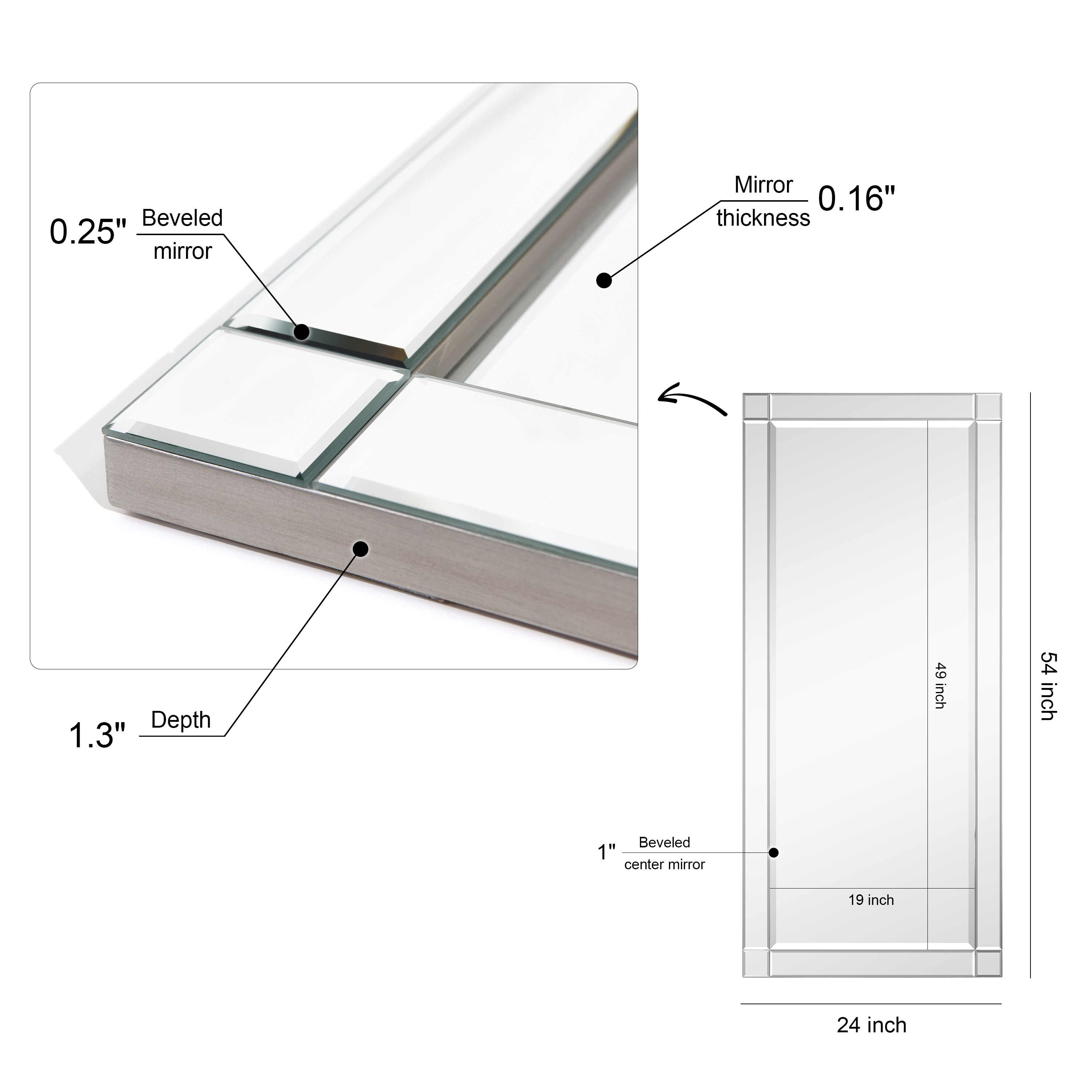 Empire Art Direct MOM-20025C-2454 Decor-Mirrors - View #5