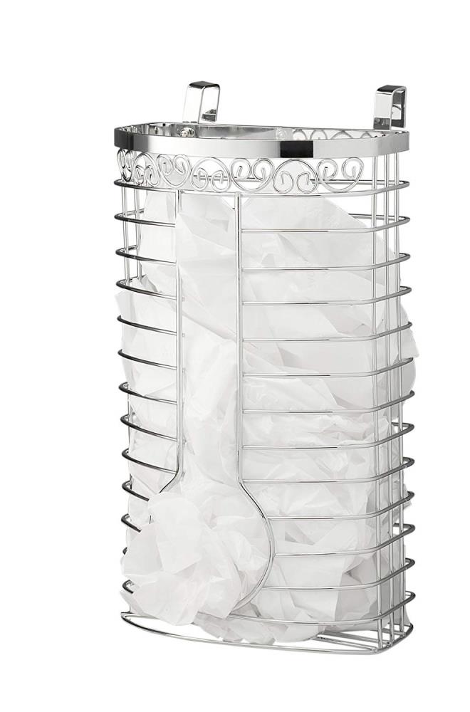 Style Selections 3.75-in W x 14-in H 1-Tier Cabinet-mount Plastic Bag  Organizer in the Cabinet Organizers department at