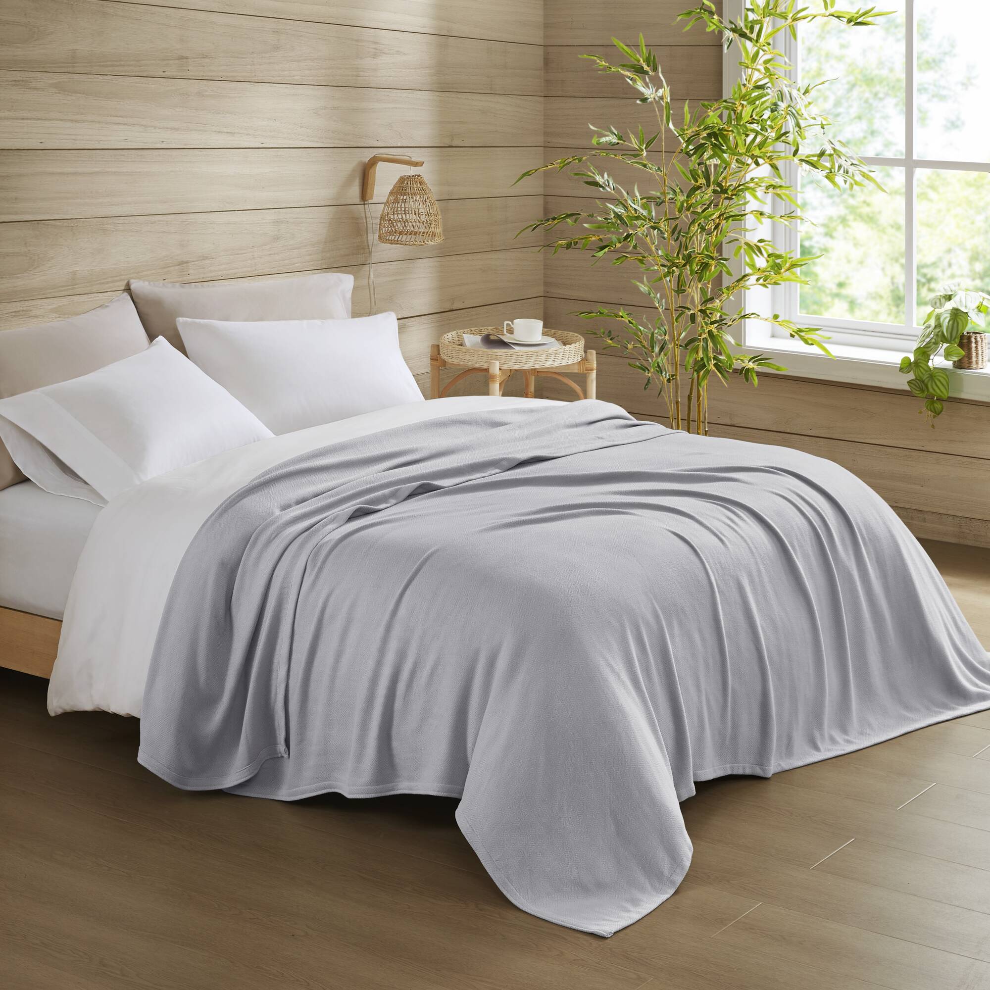 TATAHANCE XB035BTGREY66 Blankets-And-Throws - View #5