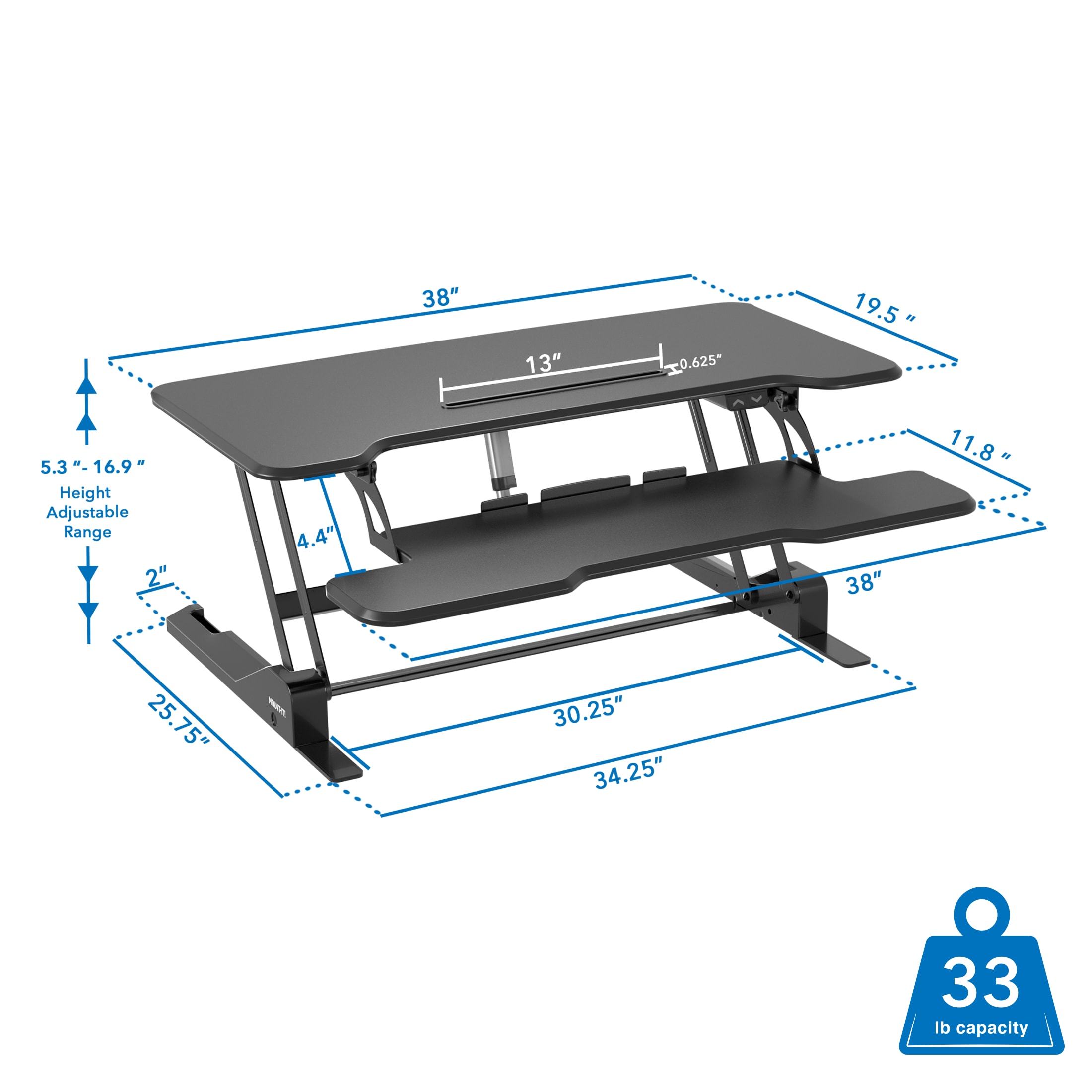Mount-It! MI-8010 desks - View #9