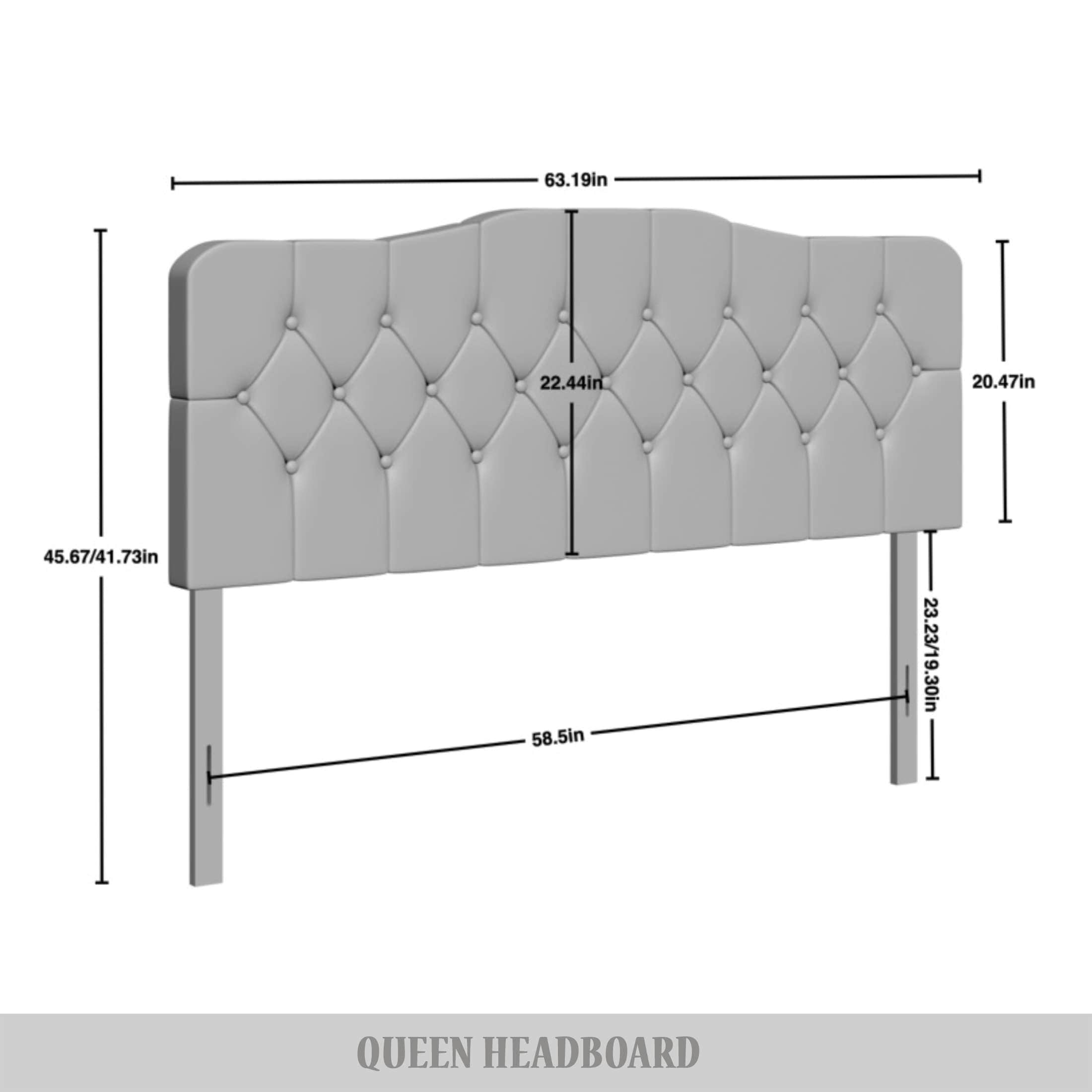 CasePiece C8373QUHB-LBL-VV Upholstered-Headboards - View #5