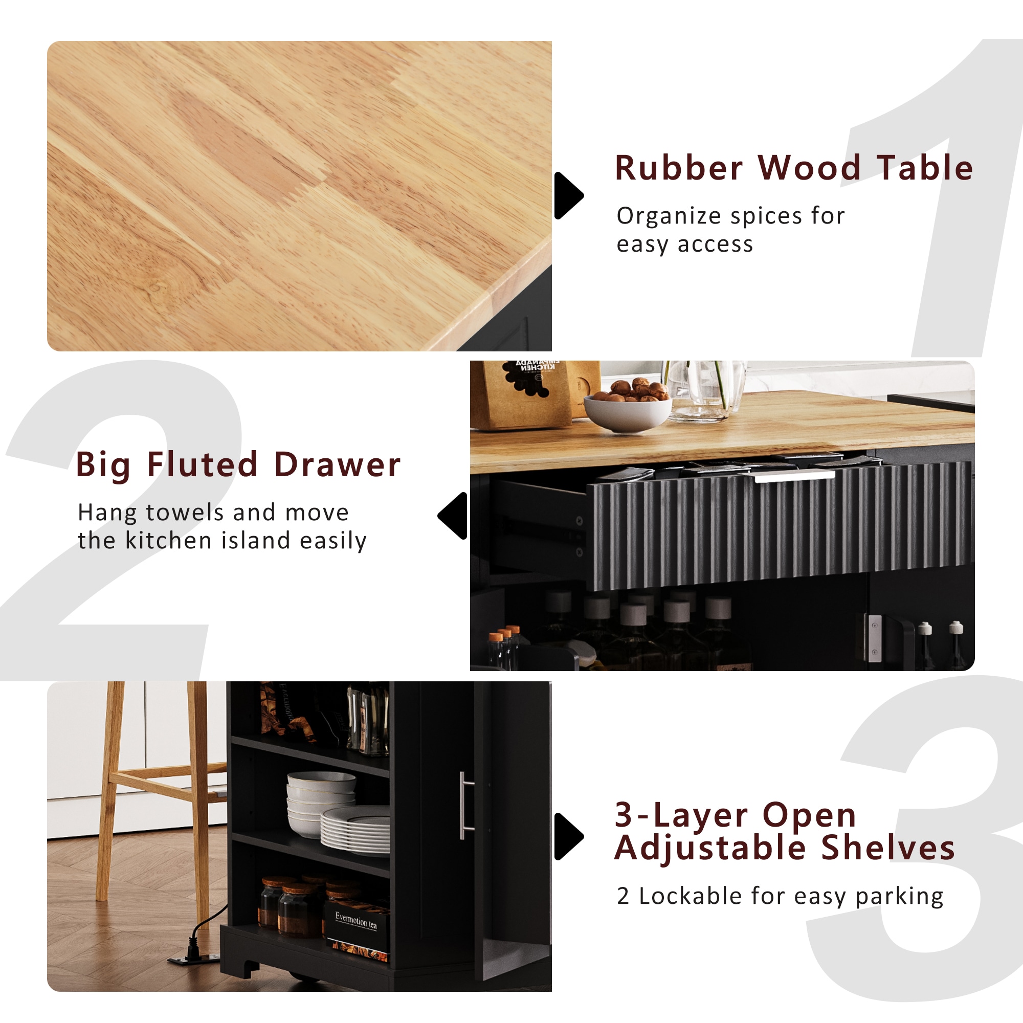 ModernLuxe N707P221571B Kitchen-Furniture - View #7