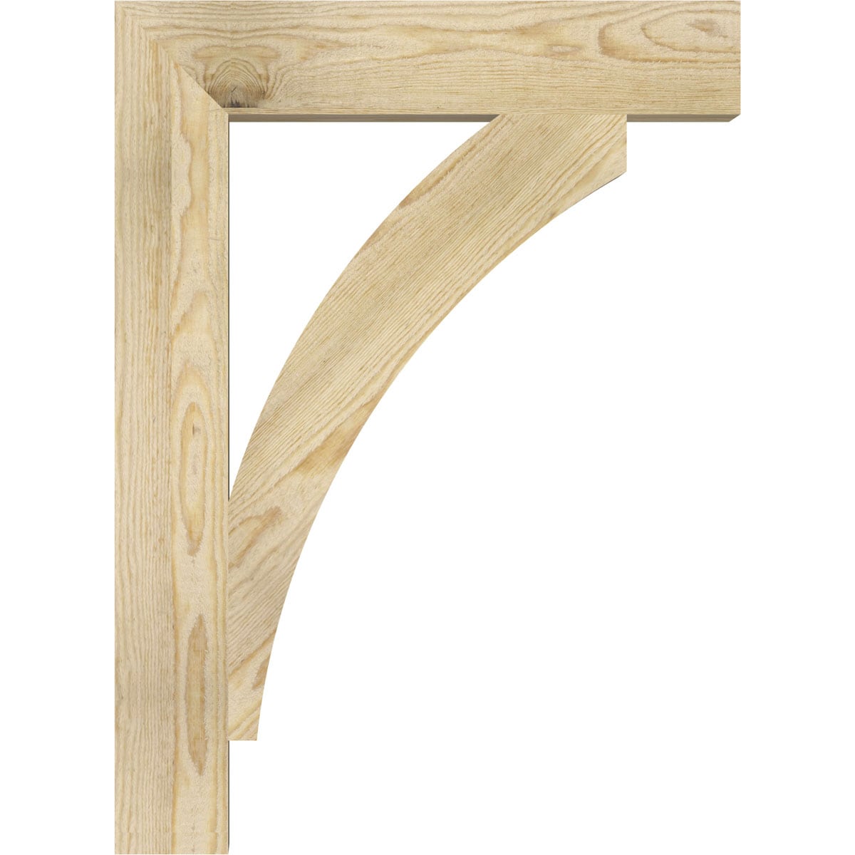 Ekena Millwork BKT04X22X30THR05RDF Exterior-Brackets-Braces - View #3