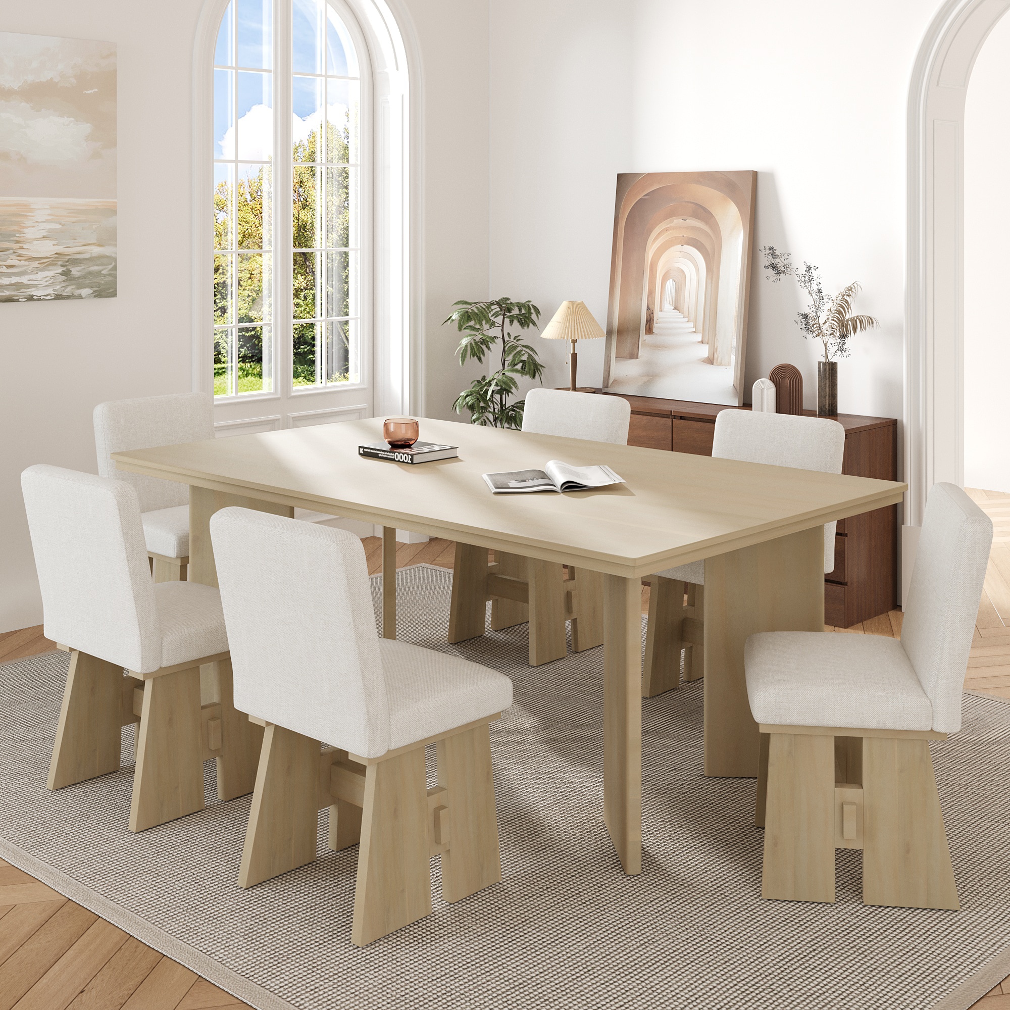 SINOFURN SYA330015WT Dining-Sets - View #2