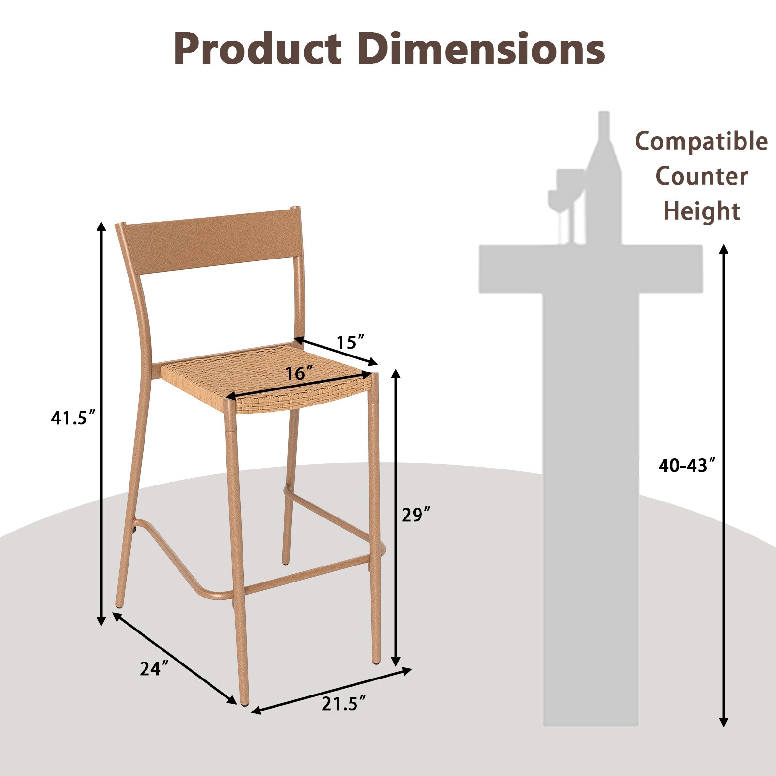 Slickblue D-CO-2-NB56911PN stools - View #7