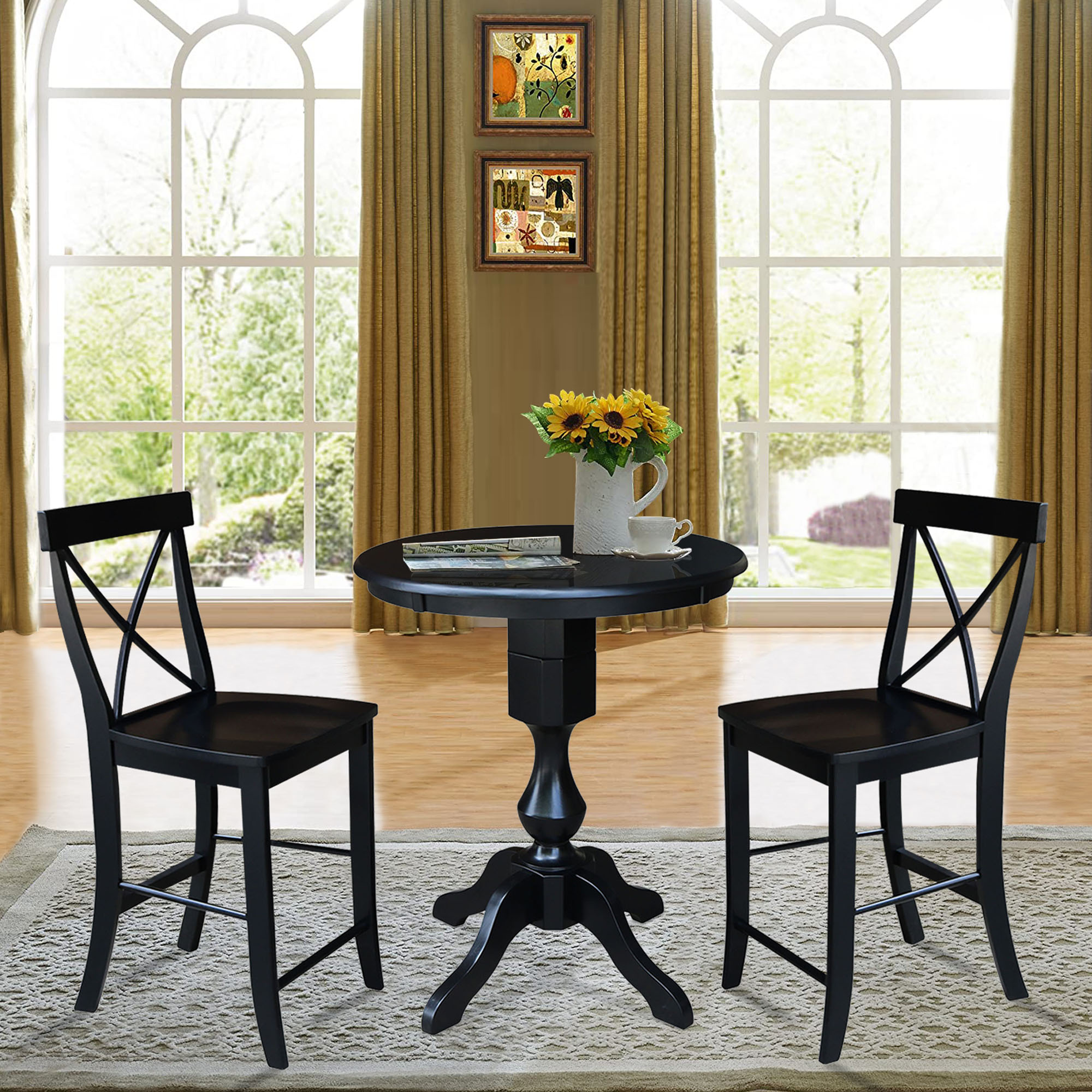 International Concepts K46-30RT-11P-S6132-2 Dining-Sets - View #7