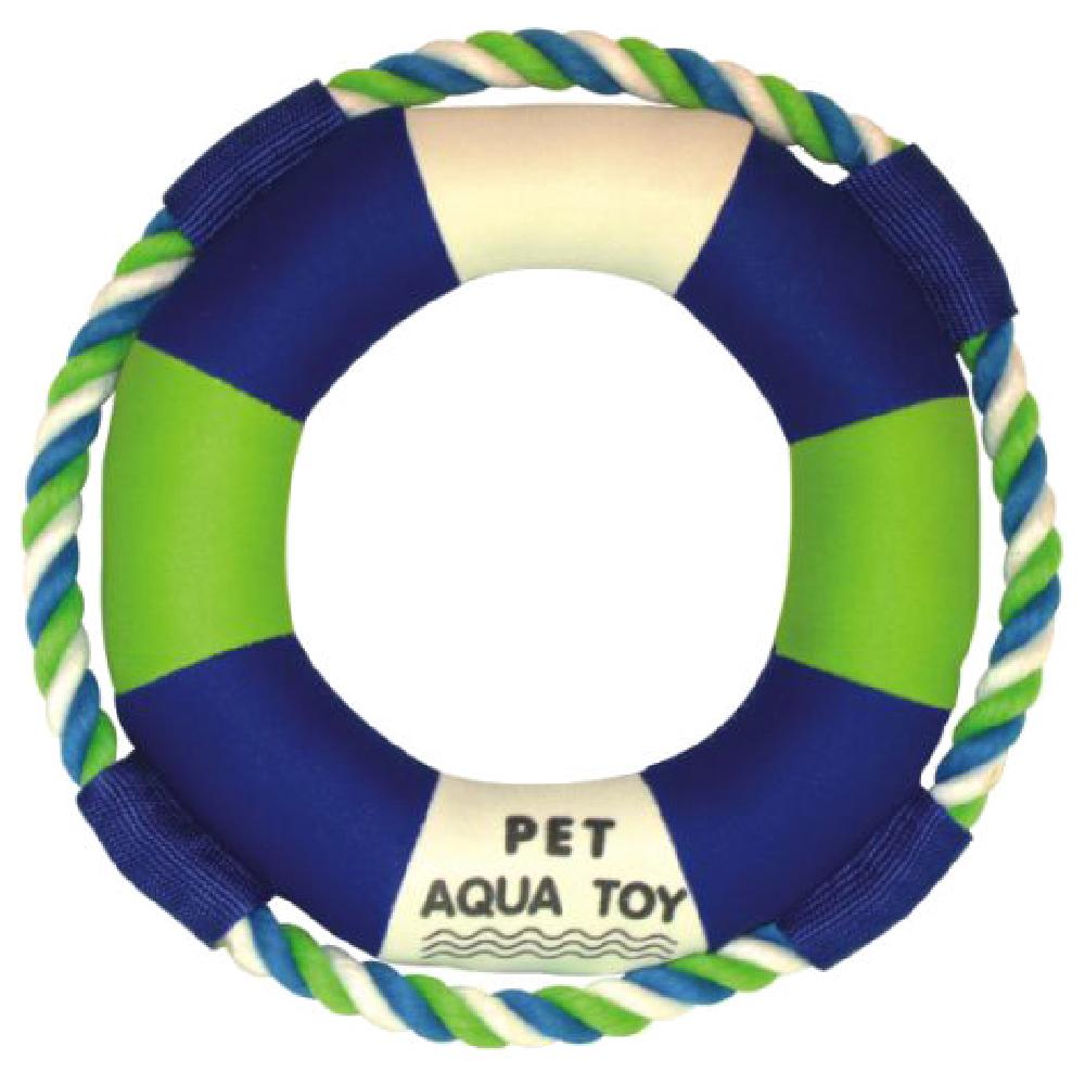Pet Life DT53BGW NeoprenePolyesterJute Interactive Dog/Cat Toy