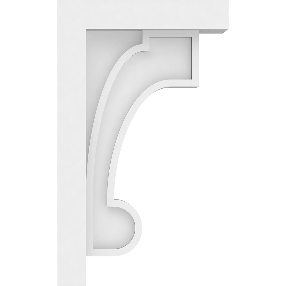 Ekena Millwork CORP02X07X12ALM corbels - View #3