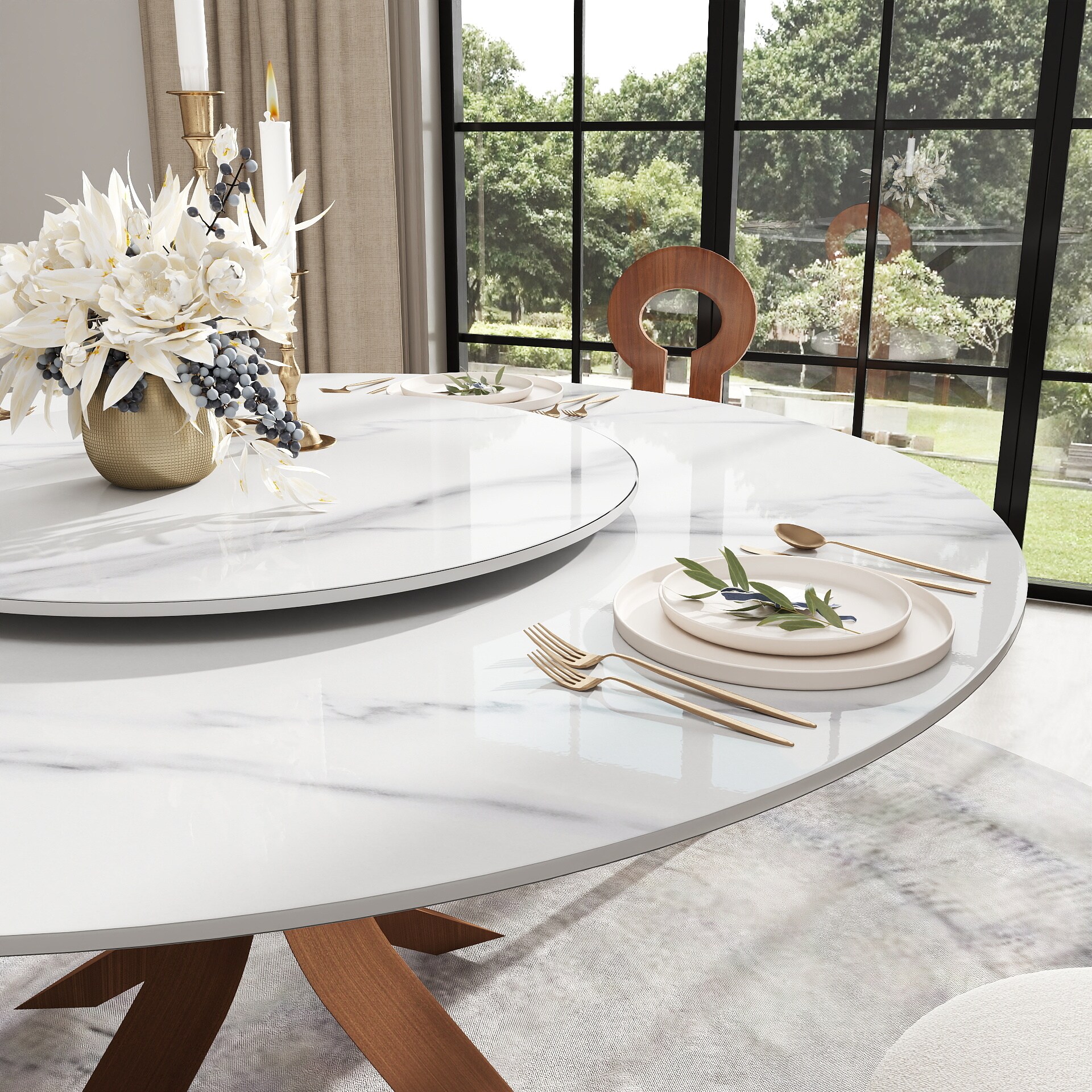 BuotiqHom DH-B-135W60-2R Dining-Tables - View #4