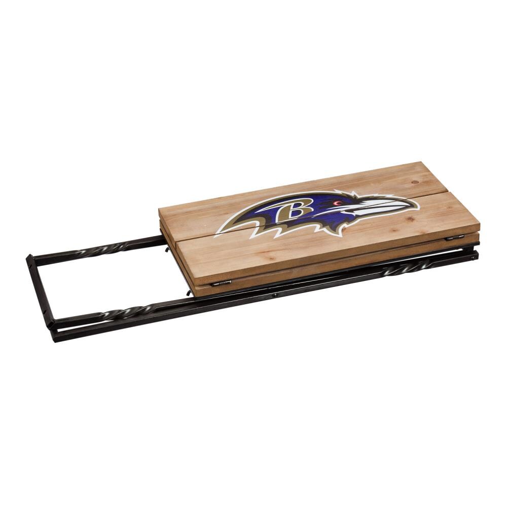 Baltimore Ravens Wood Square Serving Tray With Handles – Poor Boys