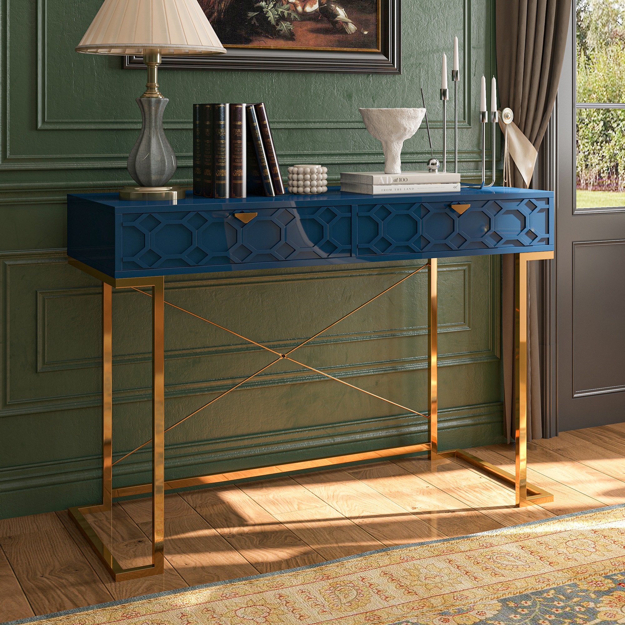 Clihome CL-DK1-BL Console-Sofa-Tables - View #7
