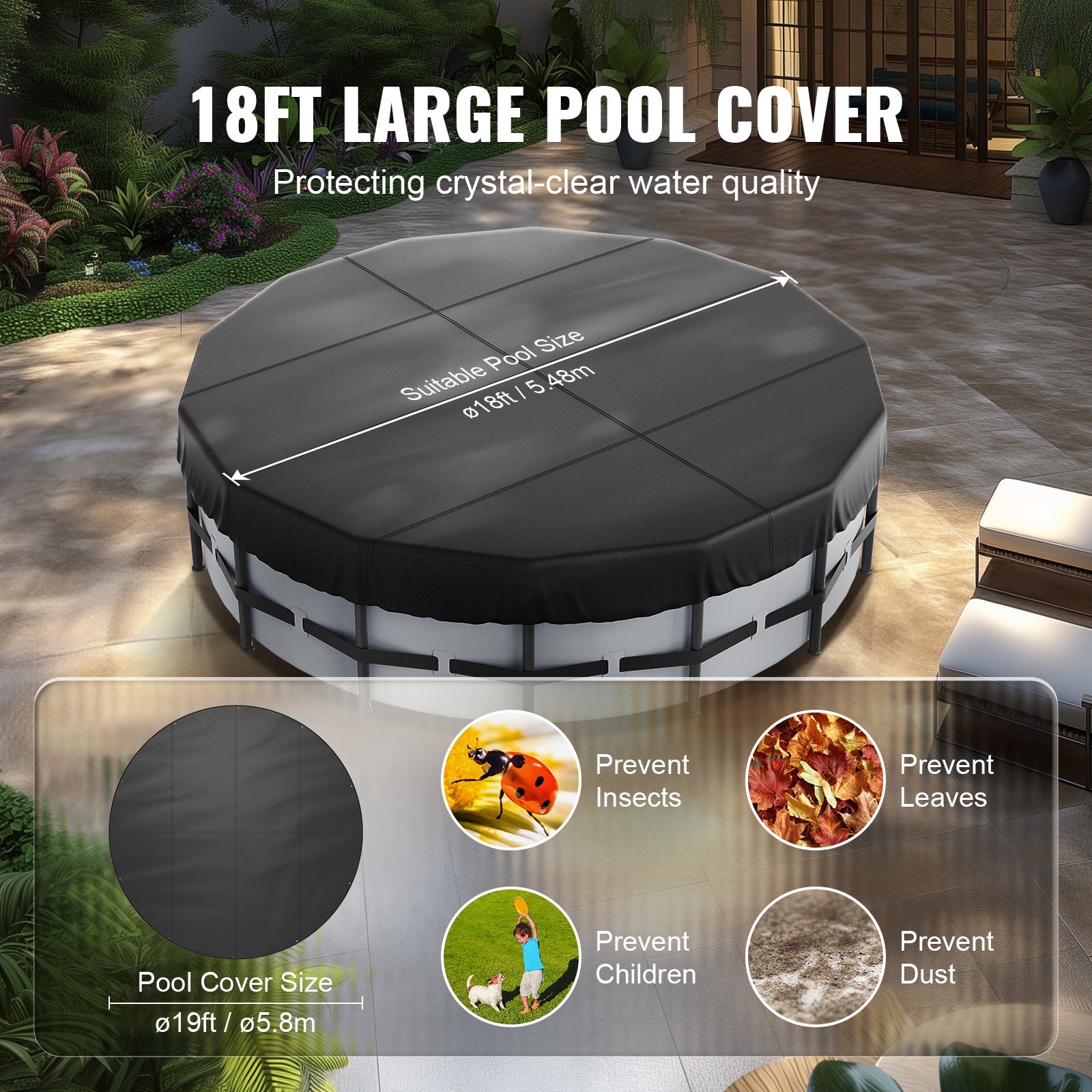 VEVOR DSYCAQYCG15F61TWJV0 Pool-Covers - View #5