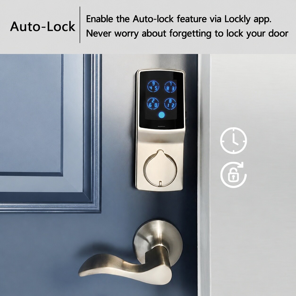 Adrinfly LAD0805D466 Door-Deadbolts - View #8