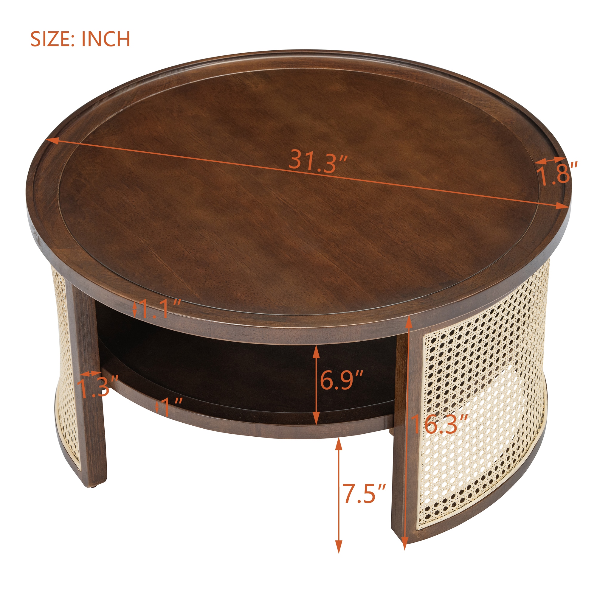 ModernLuxe L3P-N735P185131D Coffee-Tables - View #6