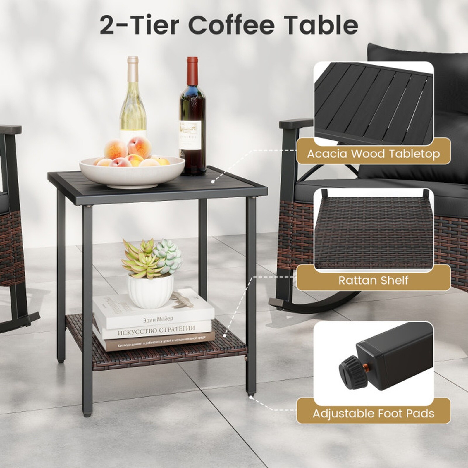 SUGIFT LW102SUGHY2109 Patio-Conversation-Sets - View #5