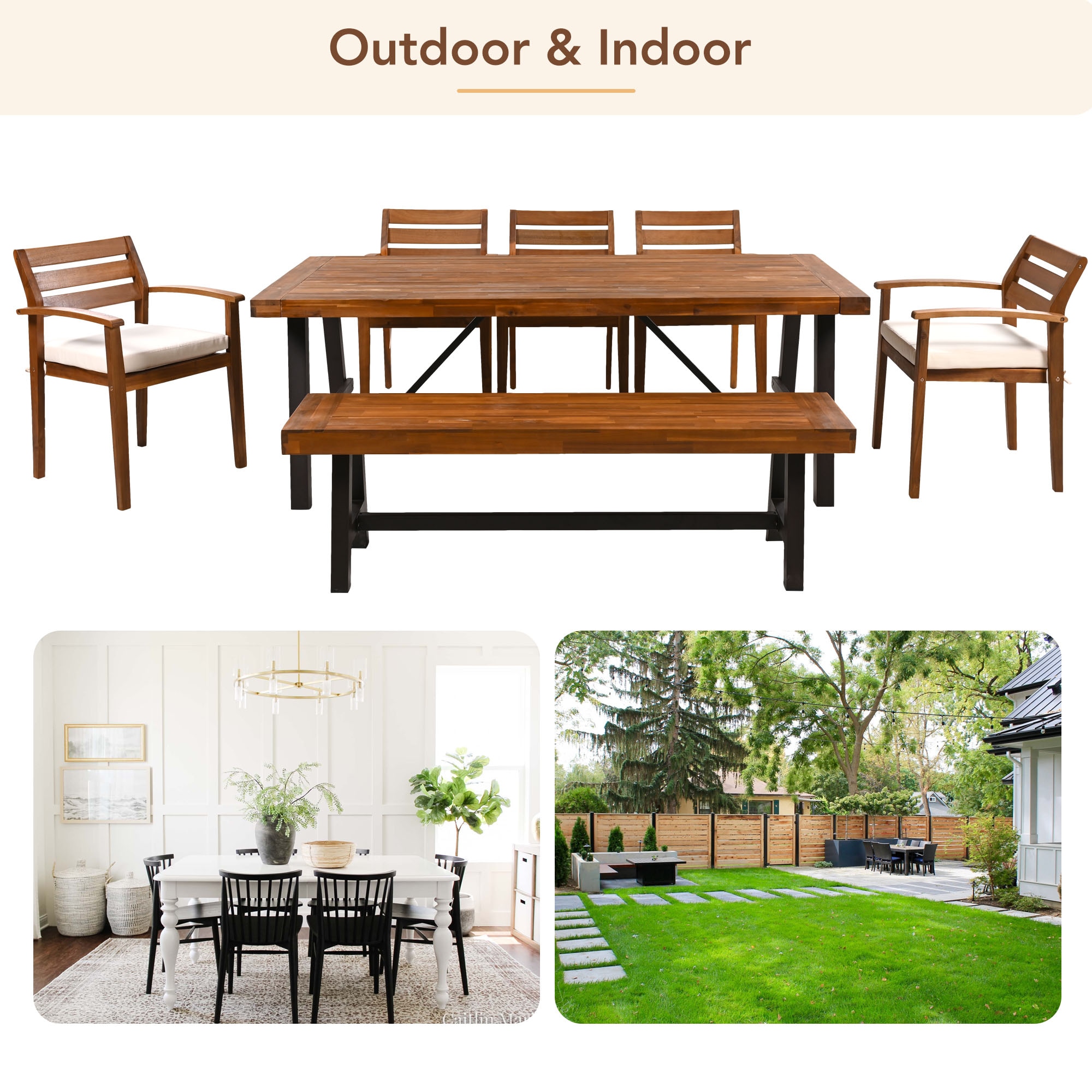 Forclover AL-738NTR Patio-Dining-Sets - View #4