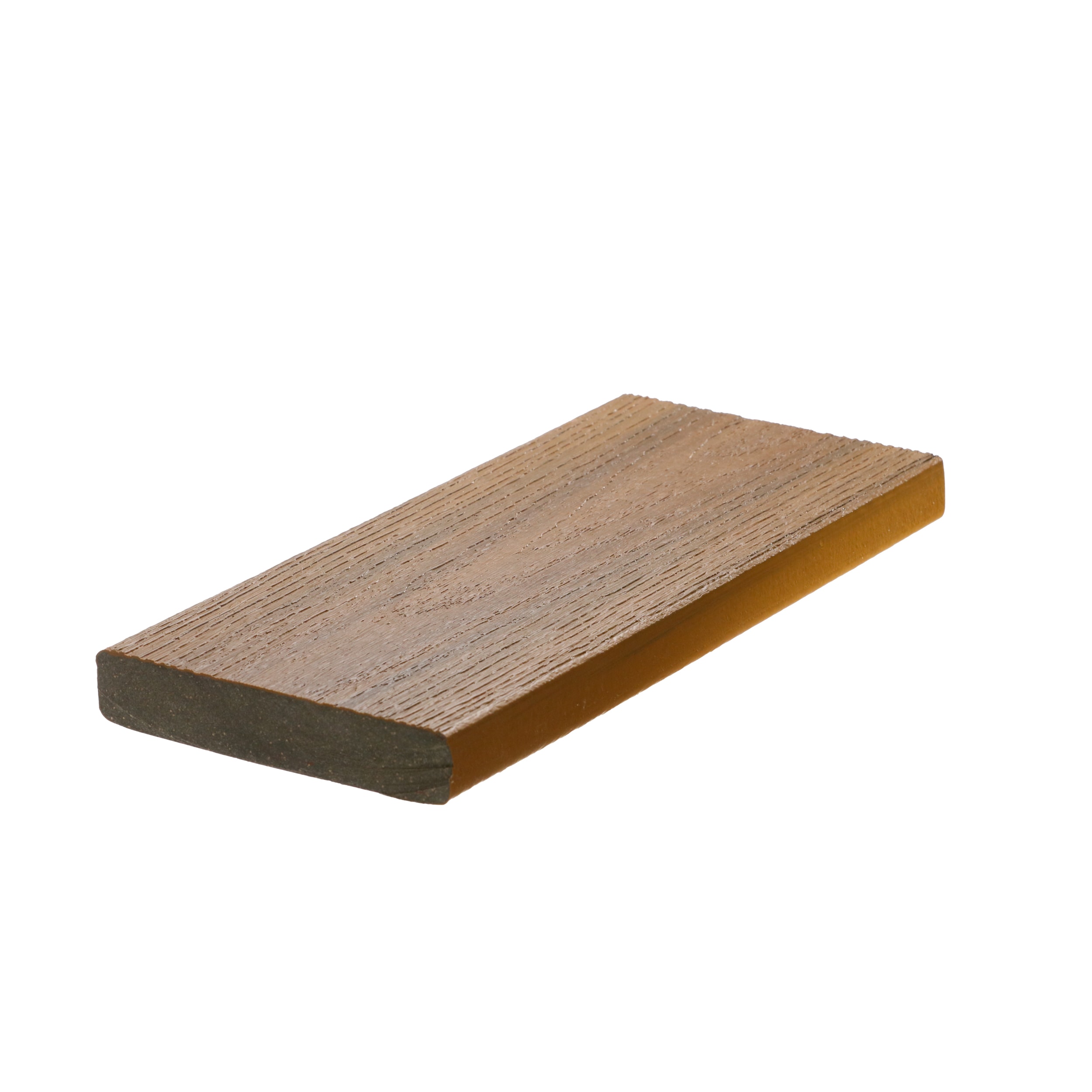 DuxxBak Composite Decking DX-O-192WC-SE Optima Dekk 1-in x 6-in x 16-ft Warm Cedar Square Composite Deck board