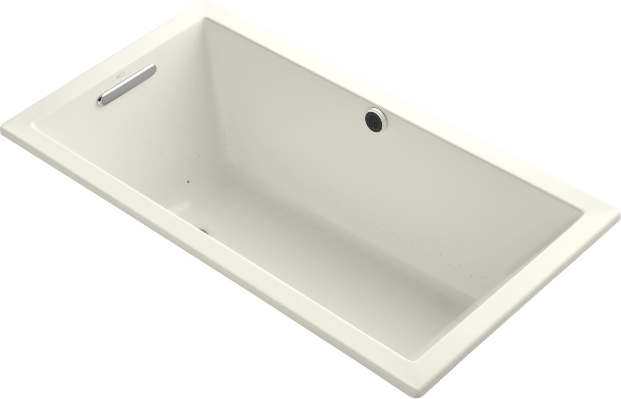 KOHLER 1168-G-96 Underscore 60-in L x 32-in W x 21-in H Acrylic Rectangular Drop-in Air Bath