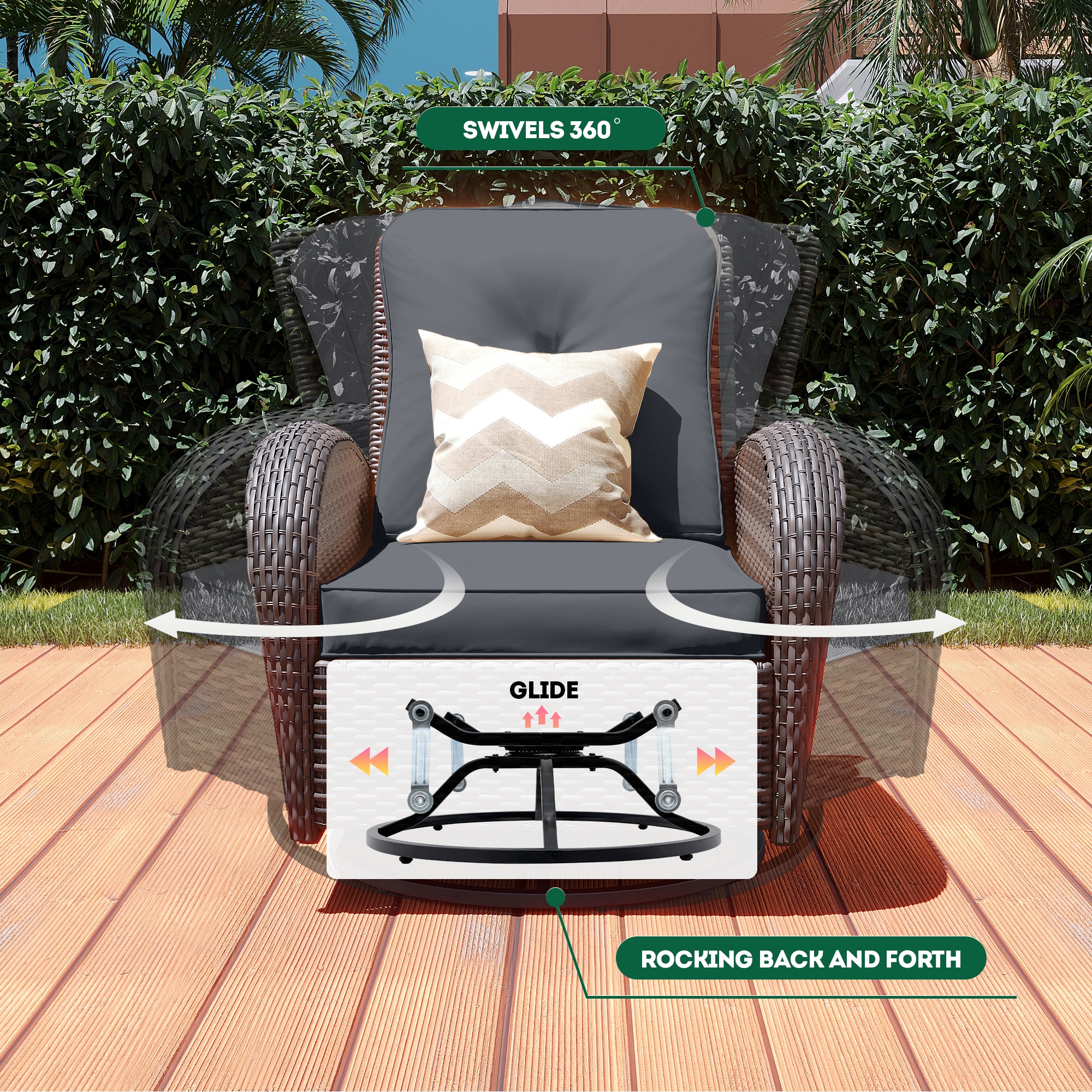 Patio Watcher LS-Z-Y9-B3 Patio-Conversation-Sets - View #6