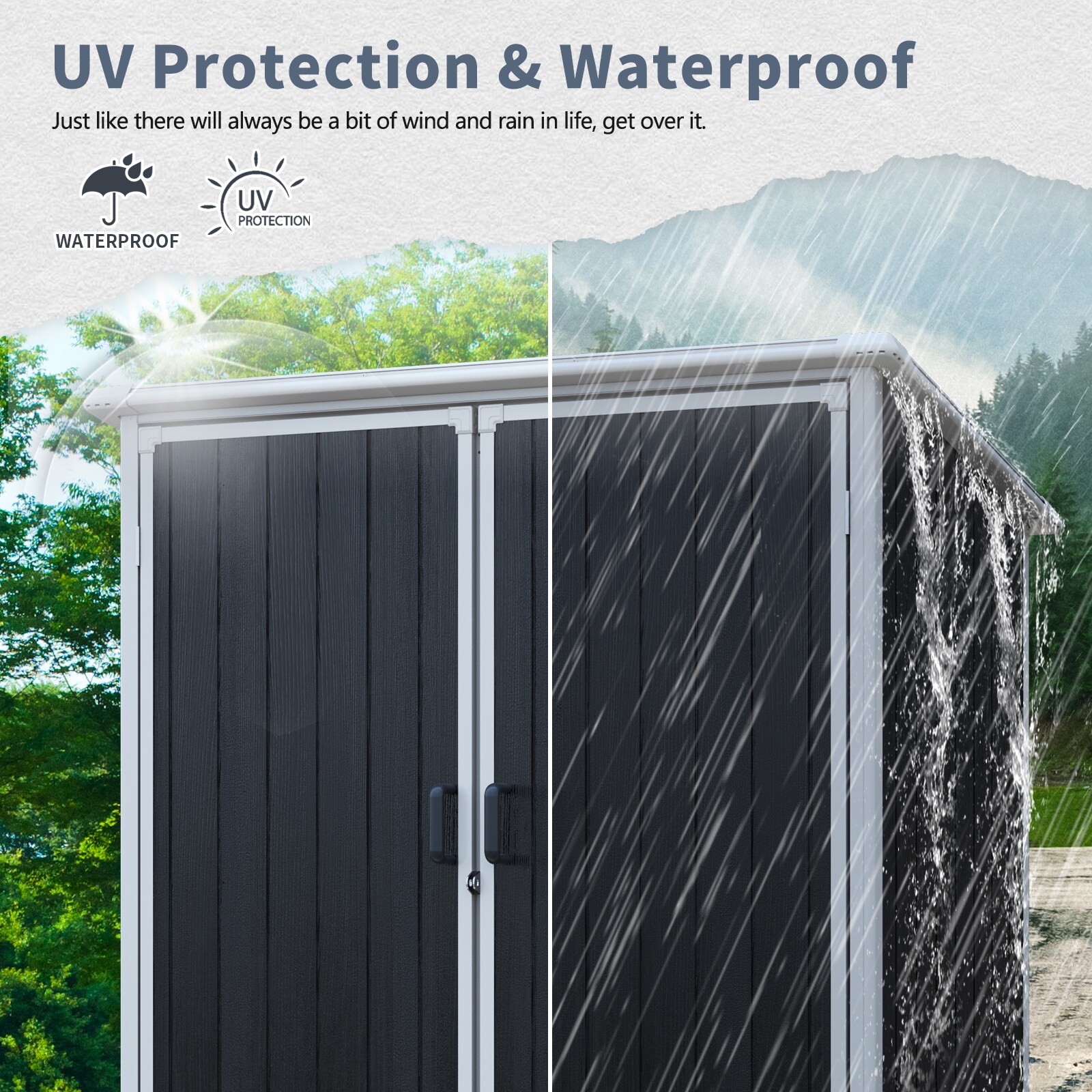 Wooakway FXLS0604-603Z294 Metal-Storage-Buildings-Sheds - View #4