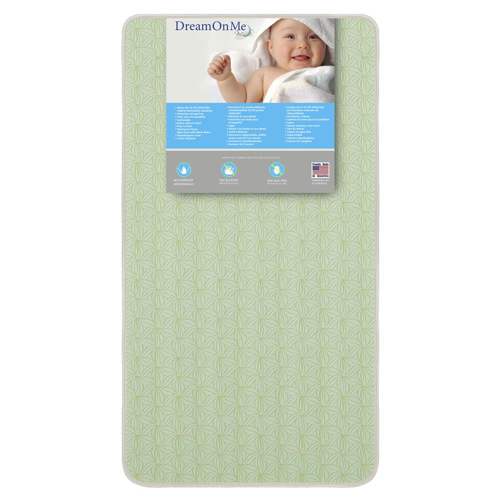 Dream On Me 151-150 Slumber baby 6.5-in Firm Crib Innerspring Mattress